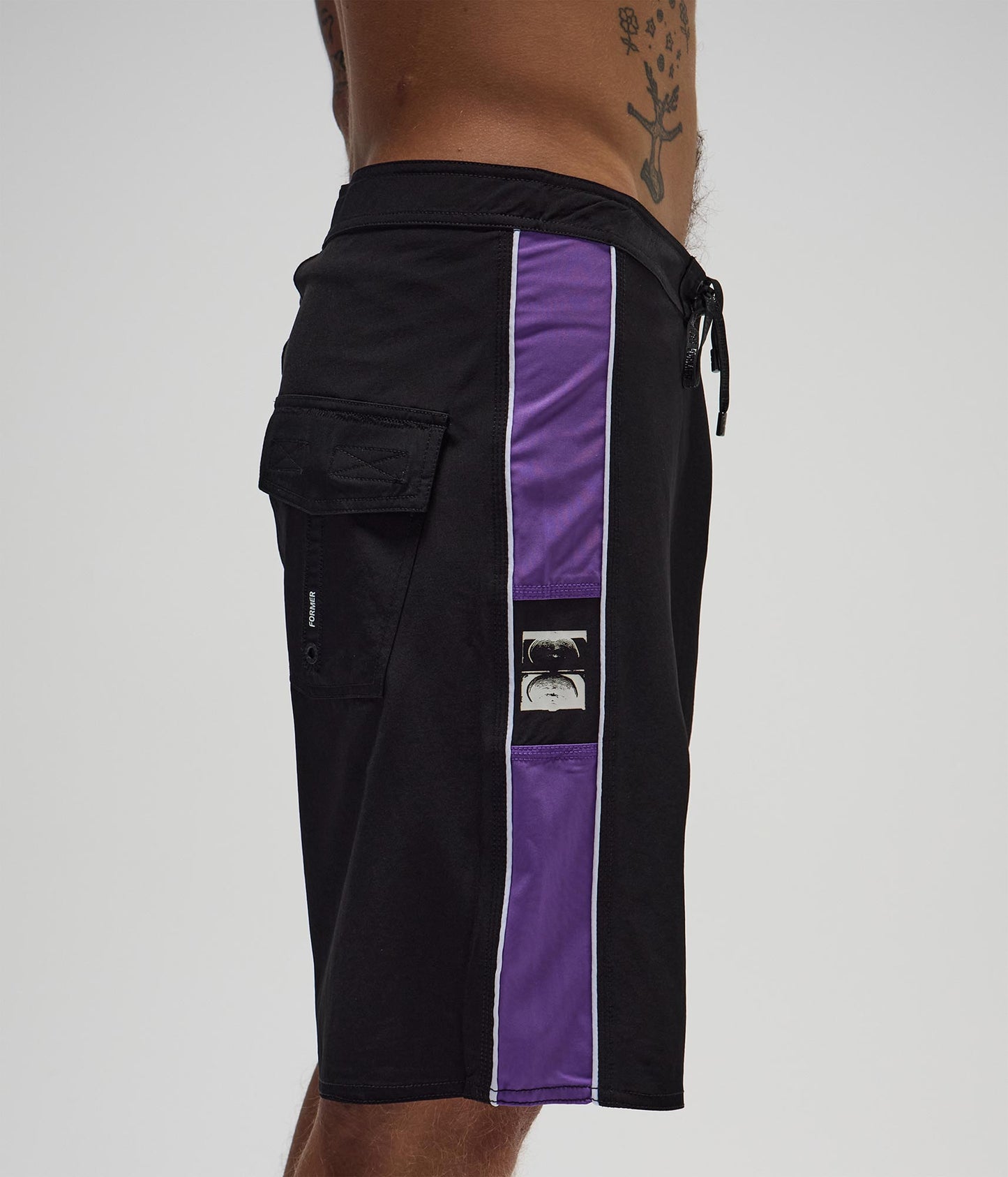 FORMER Team 20" Trunk in Black / Purple - FORMER x RAGE Collection
