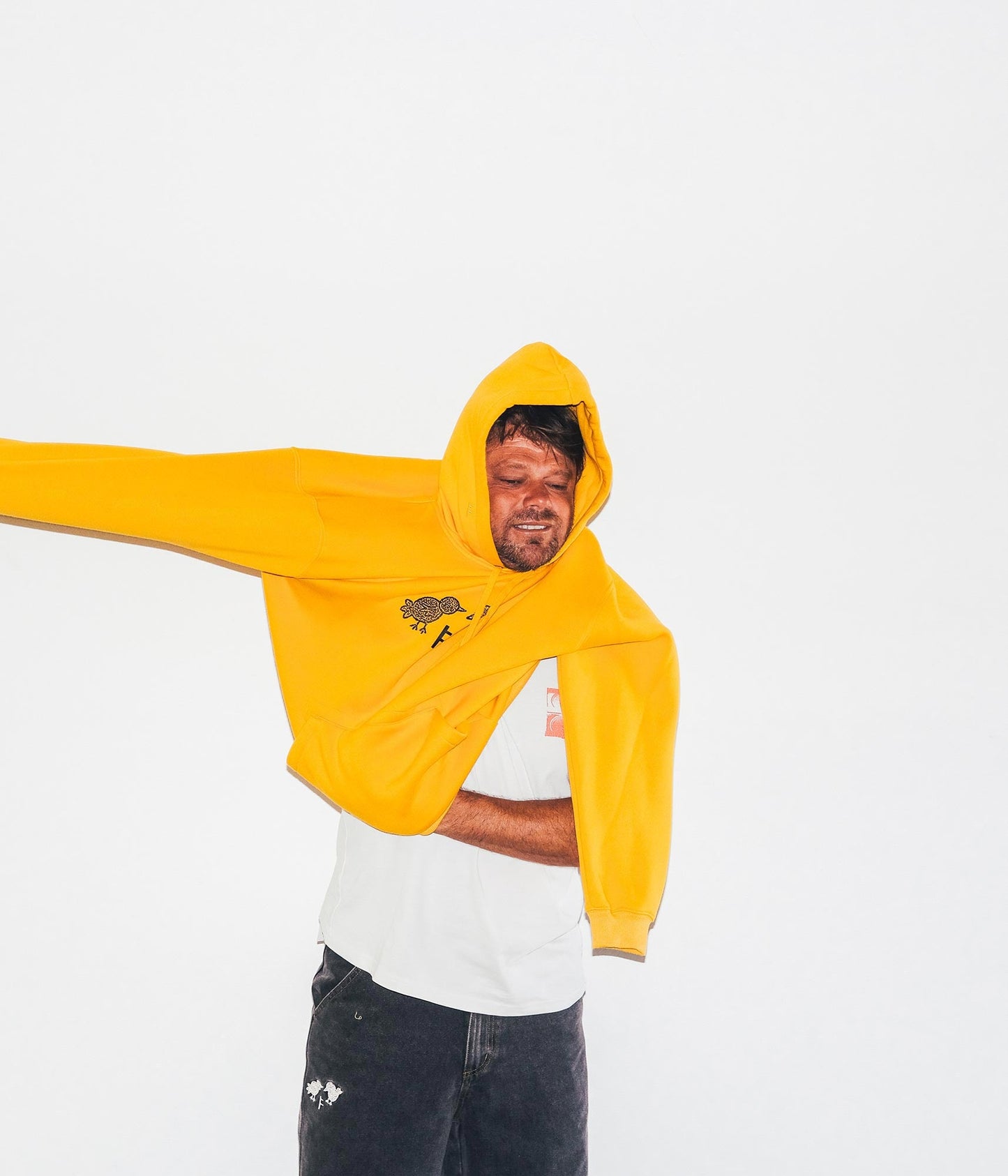FORMER Flight Hood in GOLD - Destroyed By Dane Collection