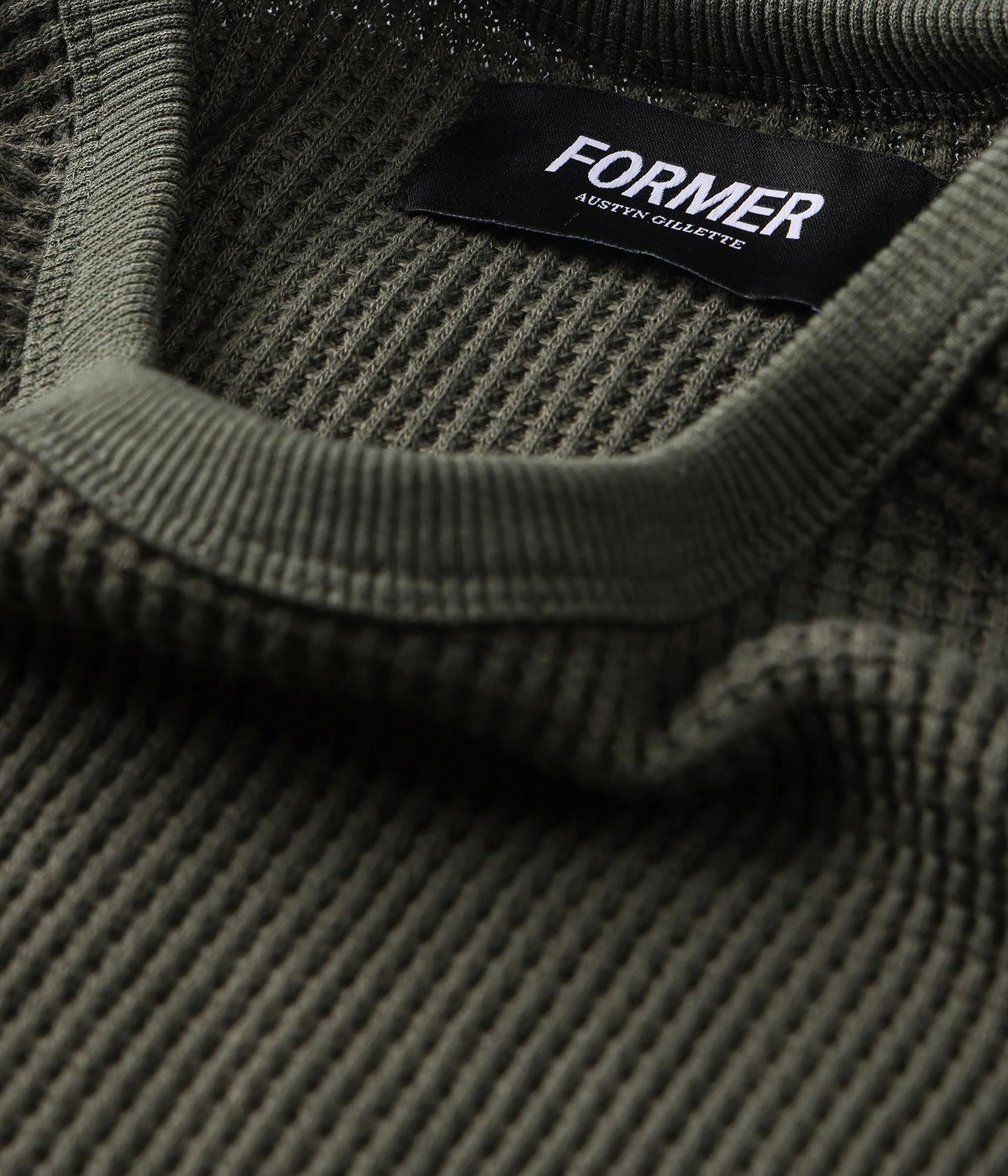 AG RAGLAN WAFFLE // SURPLUS