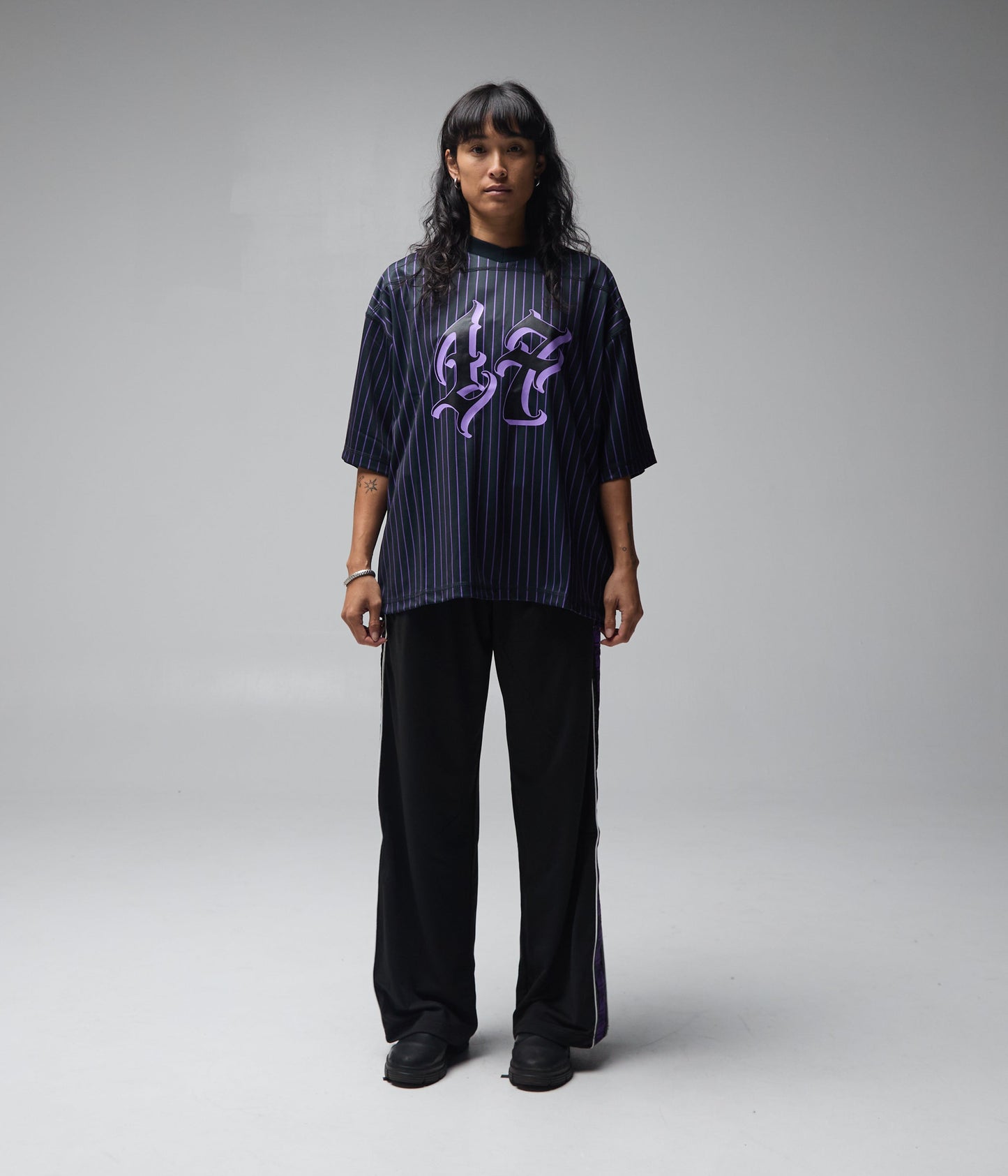FORMER Established 17 Ss Jersey in Black - FORMER x RAGE Collection