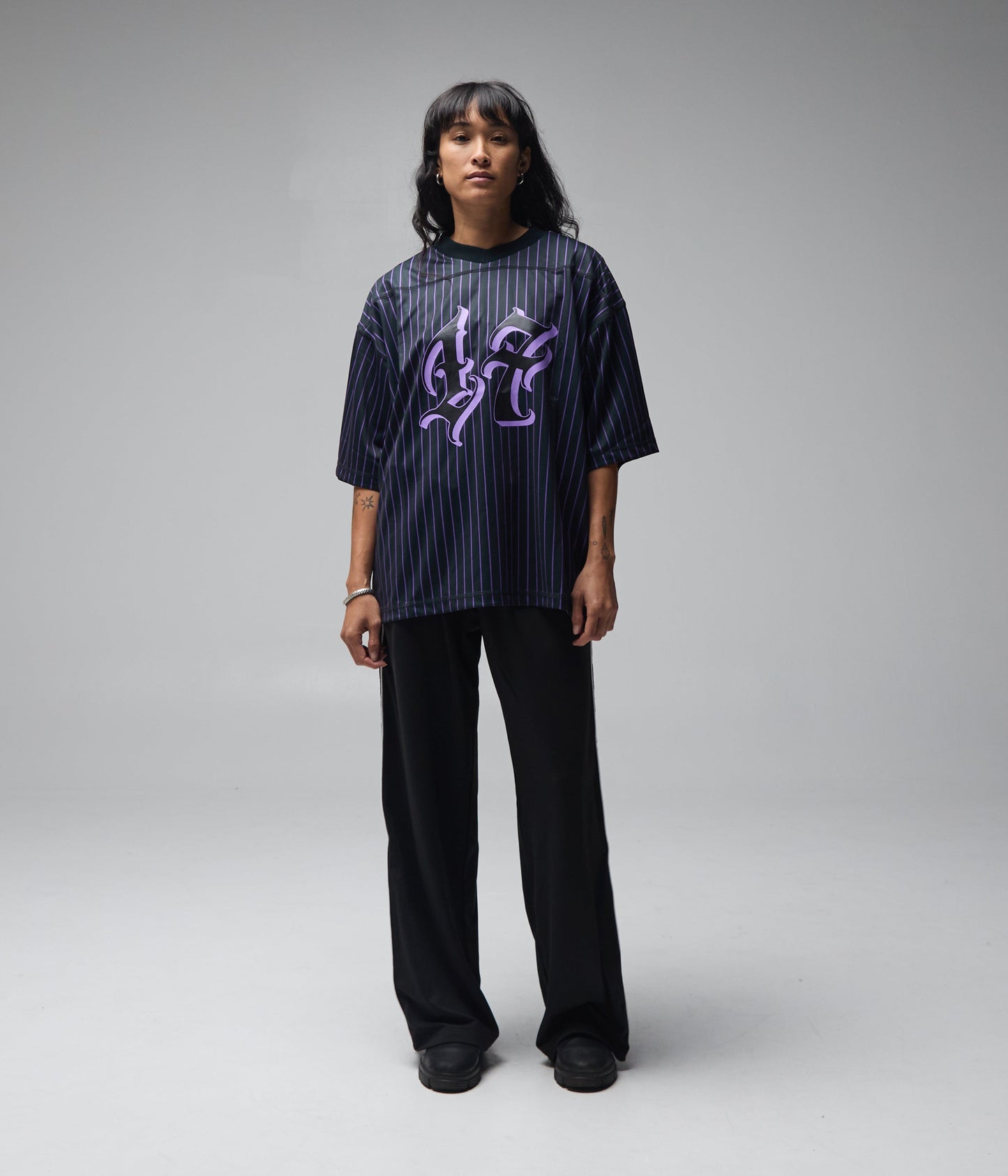 FORMER Established 17 Ss Jersey in Black - FORMER x RAGE Collection