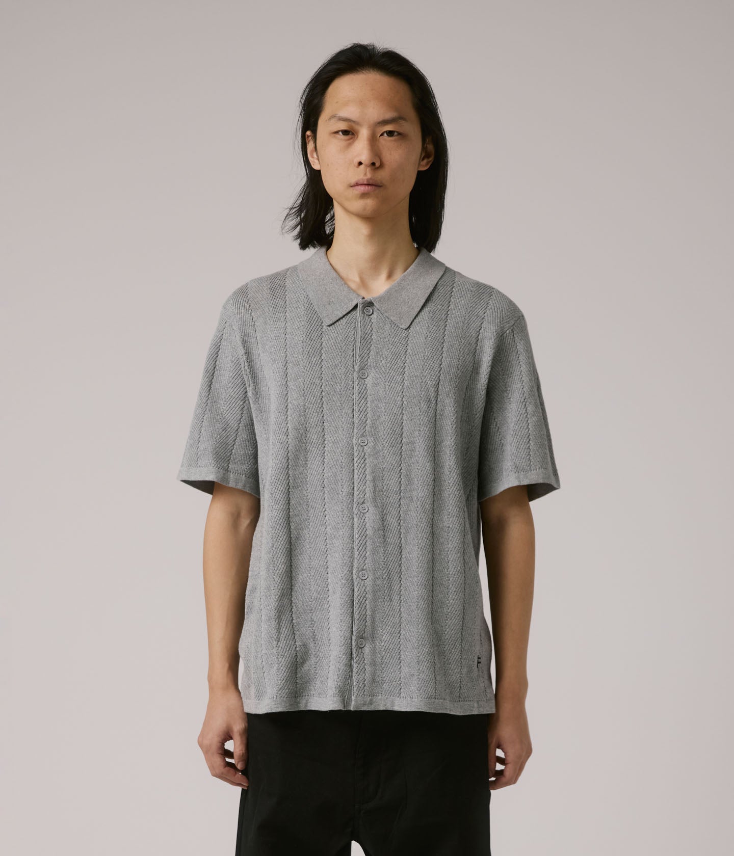 AG MARILYN SS KNIT // GREY
