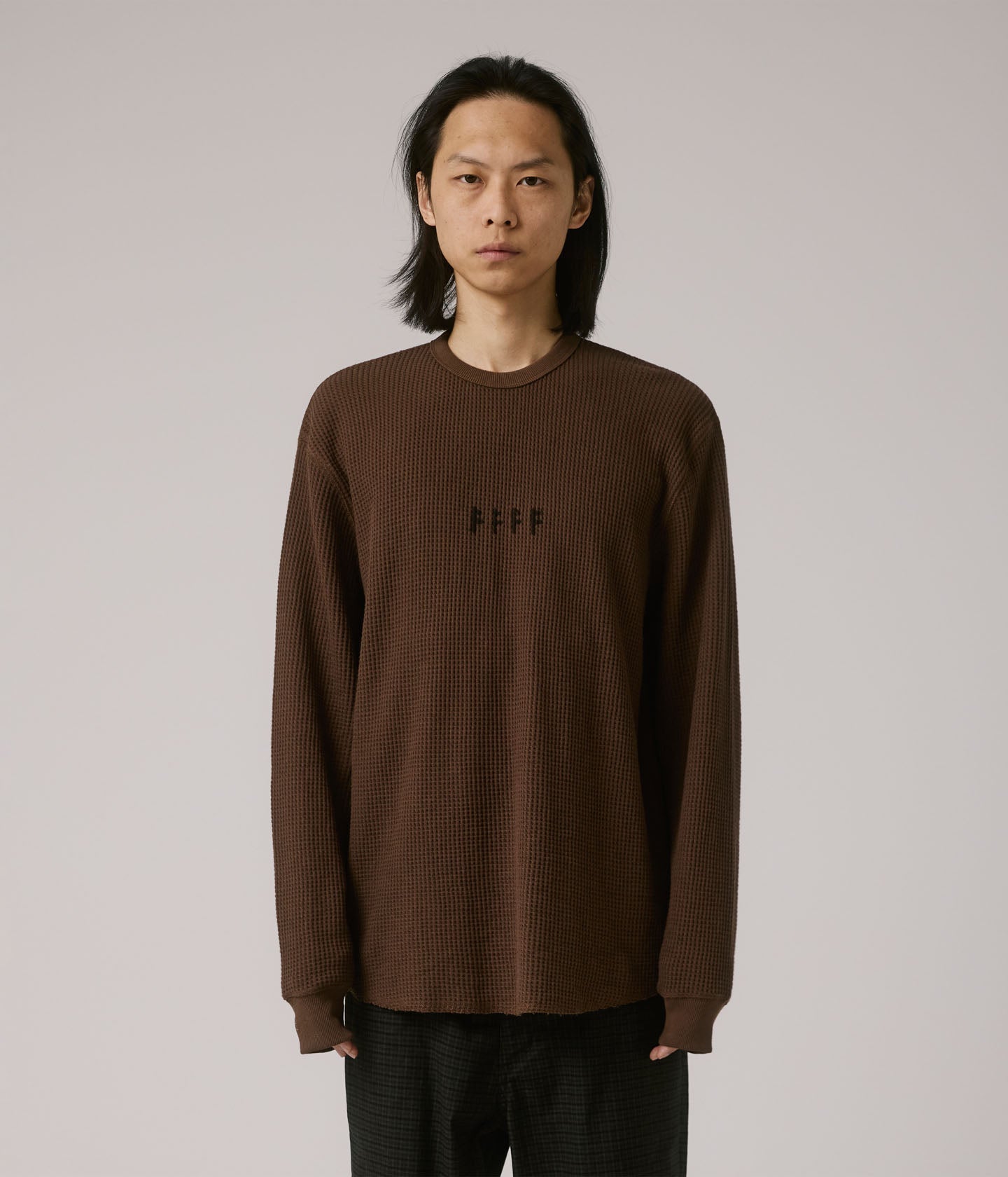 AG WAFFLE LS // TAUPE