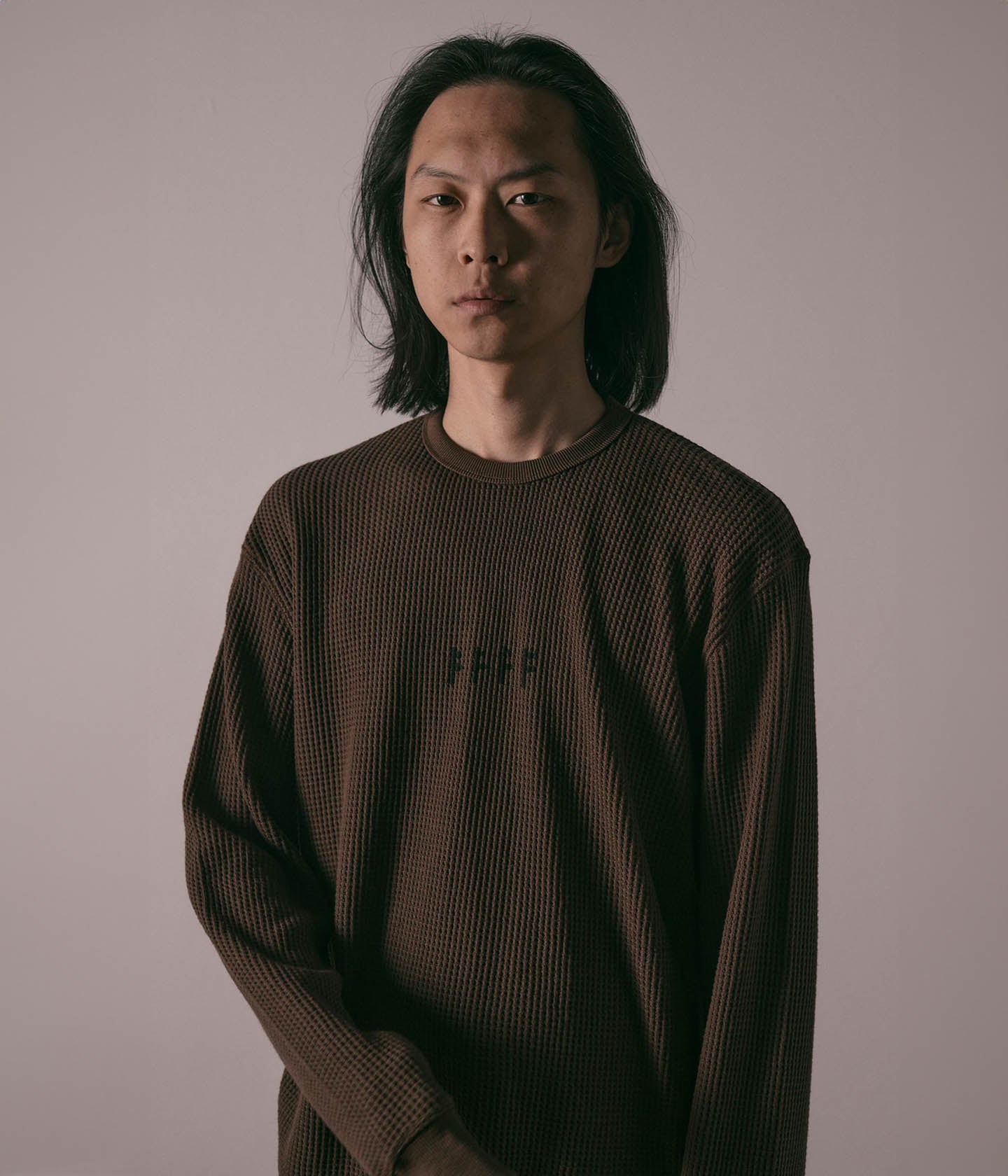 AG WAFFLE LS // TAUPE