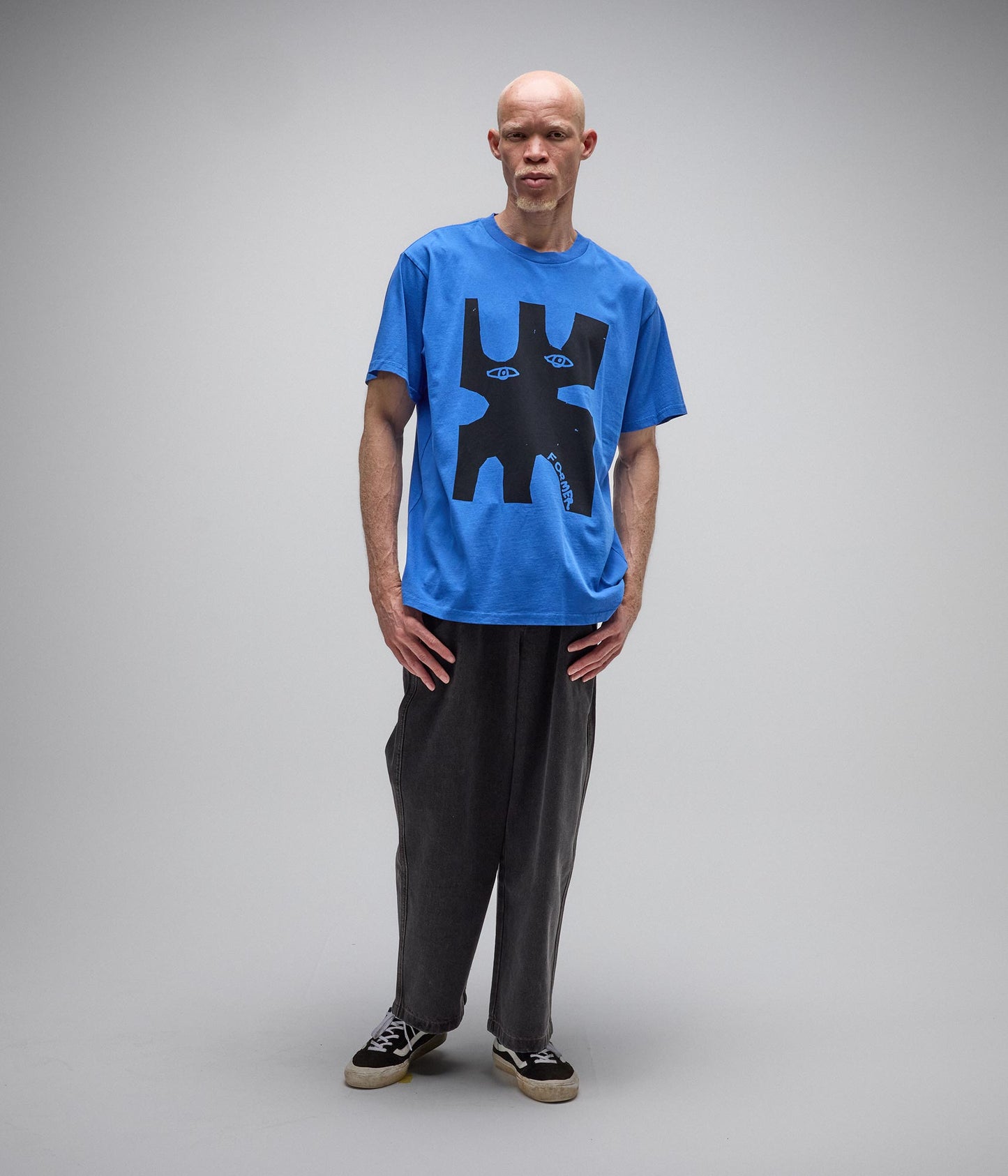 ENIGMA T-SHIRT // WASHED COBALT