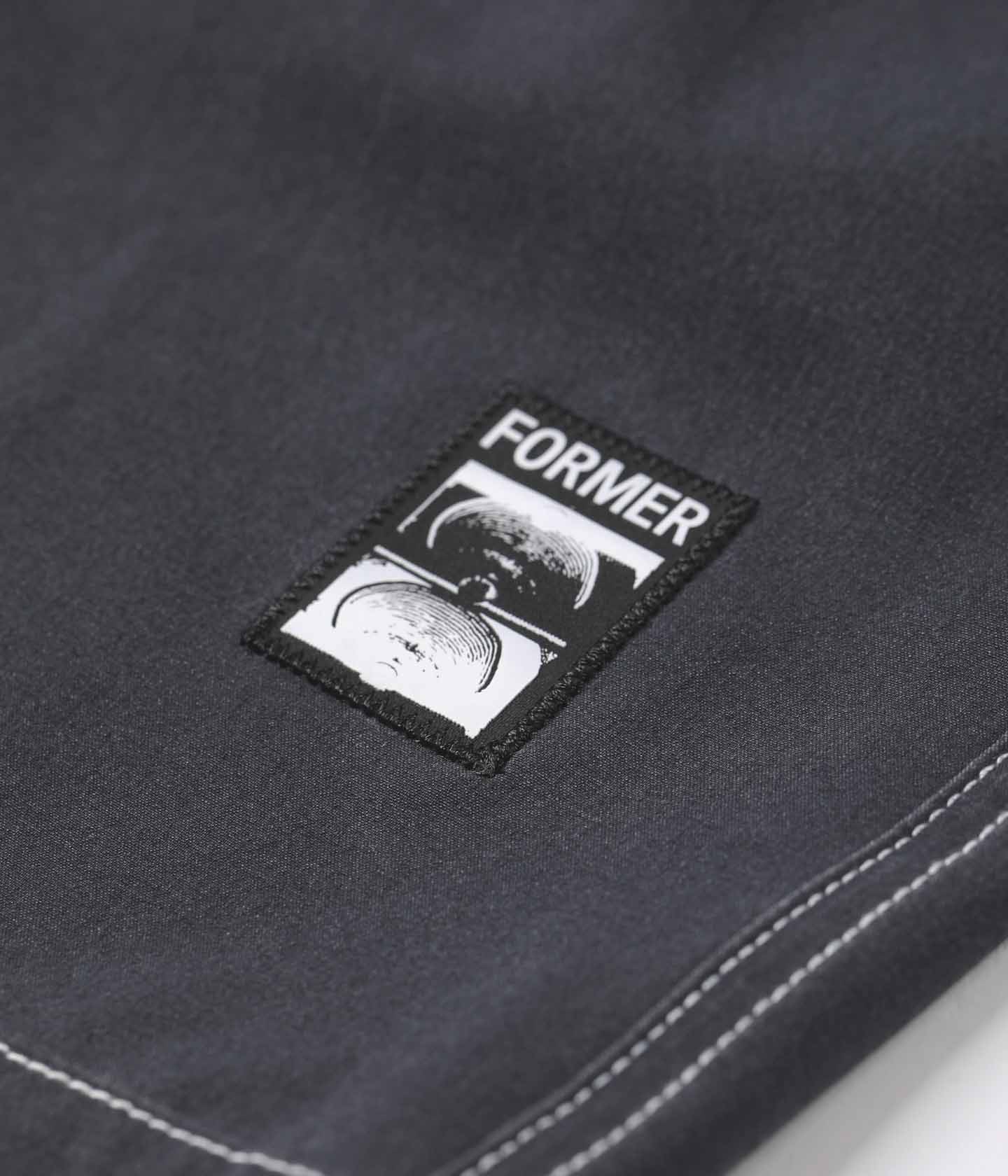 SWANS CRUX BAGGY 18' SWIM TRUNK // WASHED BLACK