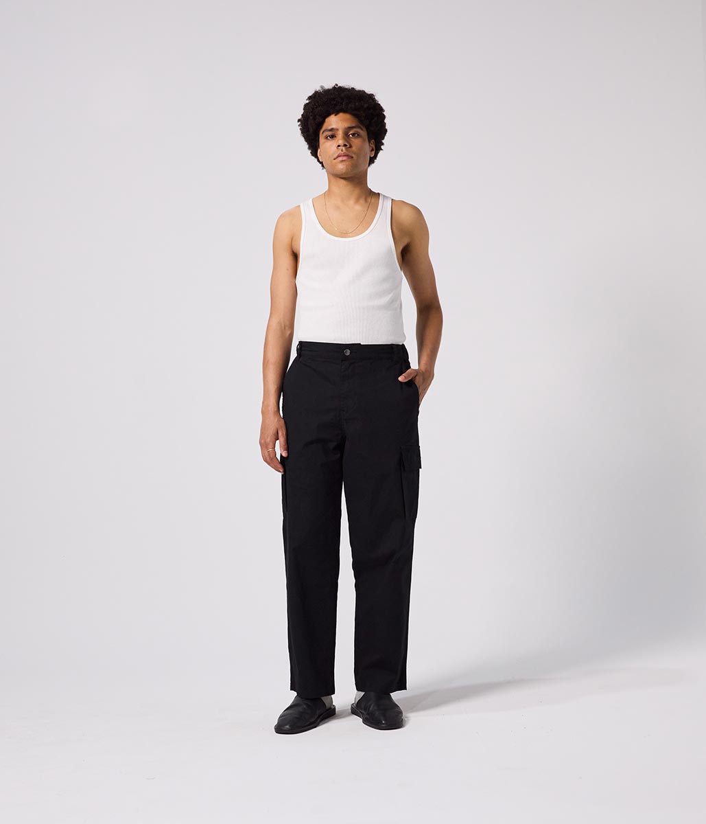 INTERFACE CARGO PANT // BLACK