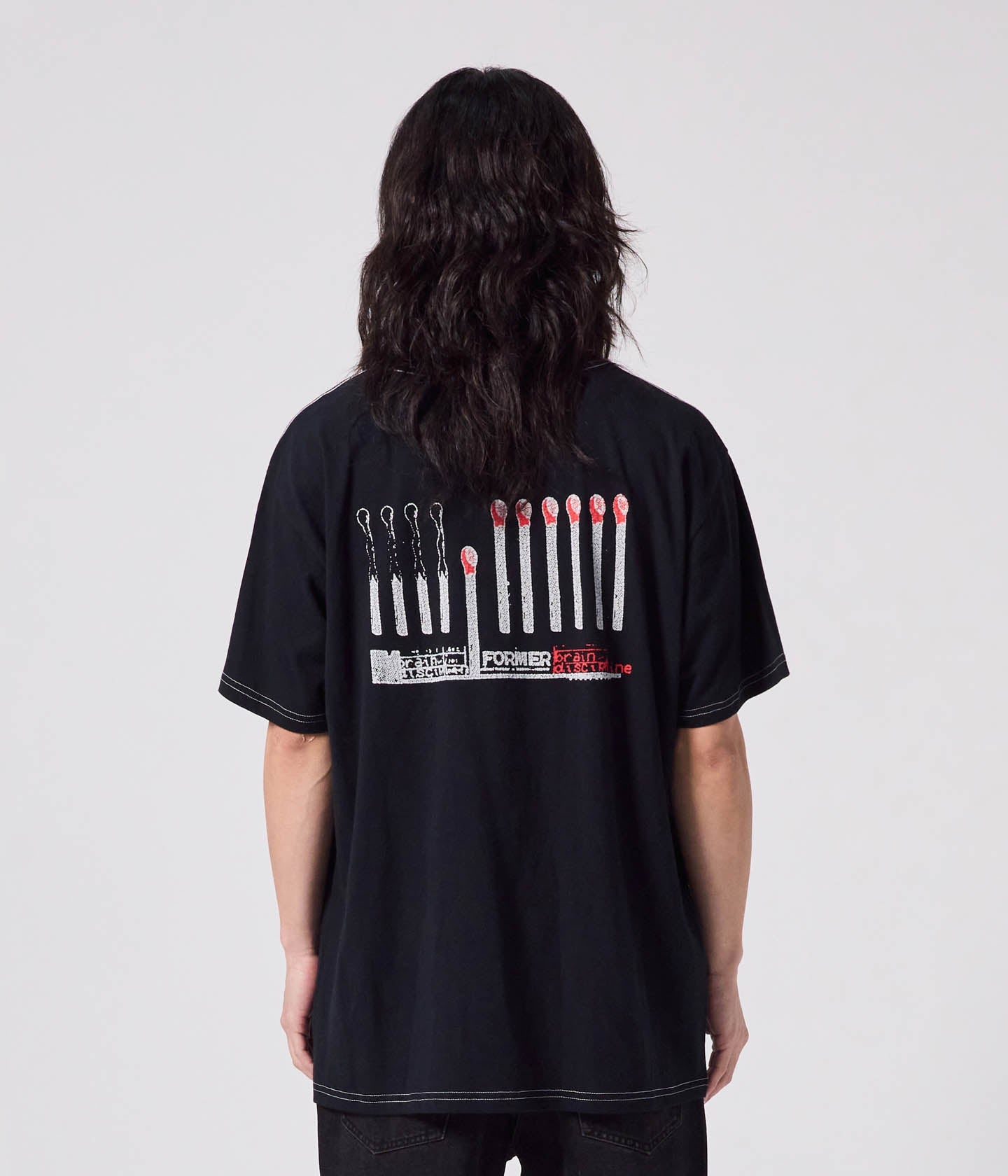 DISCIPLINE OVERSIZED T-SHIRT // BLACK