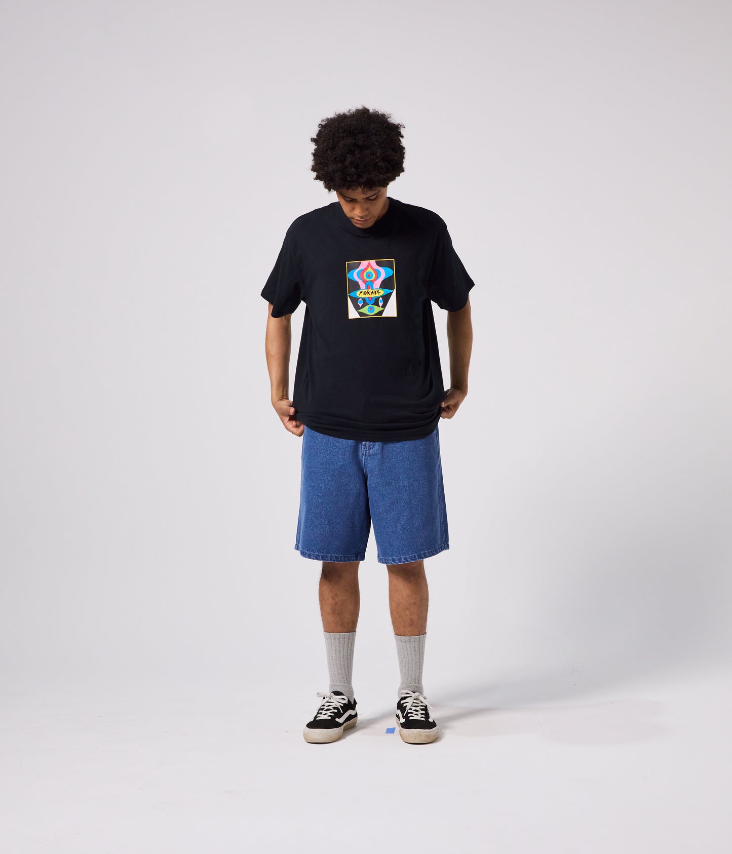 REYNOLDS 21' DENIM WALKSHORT // WORN BLUE
