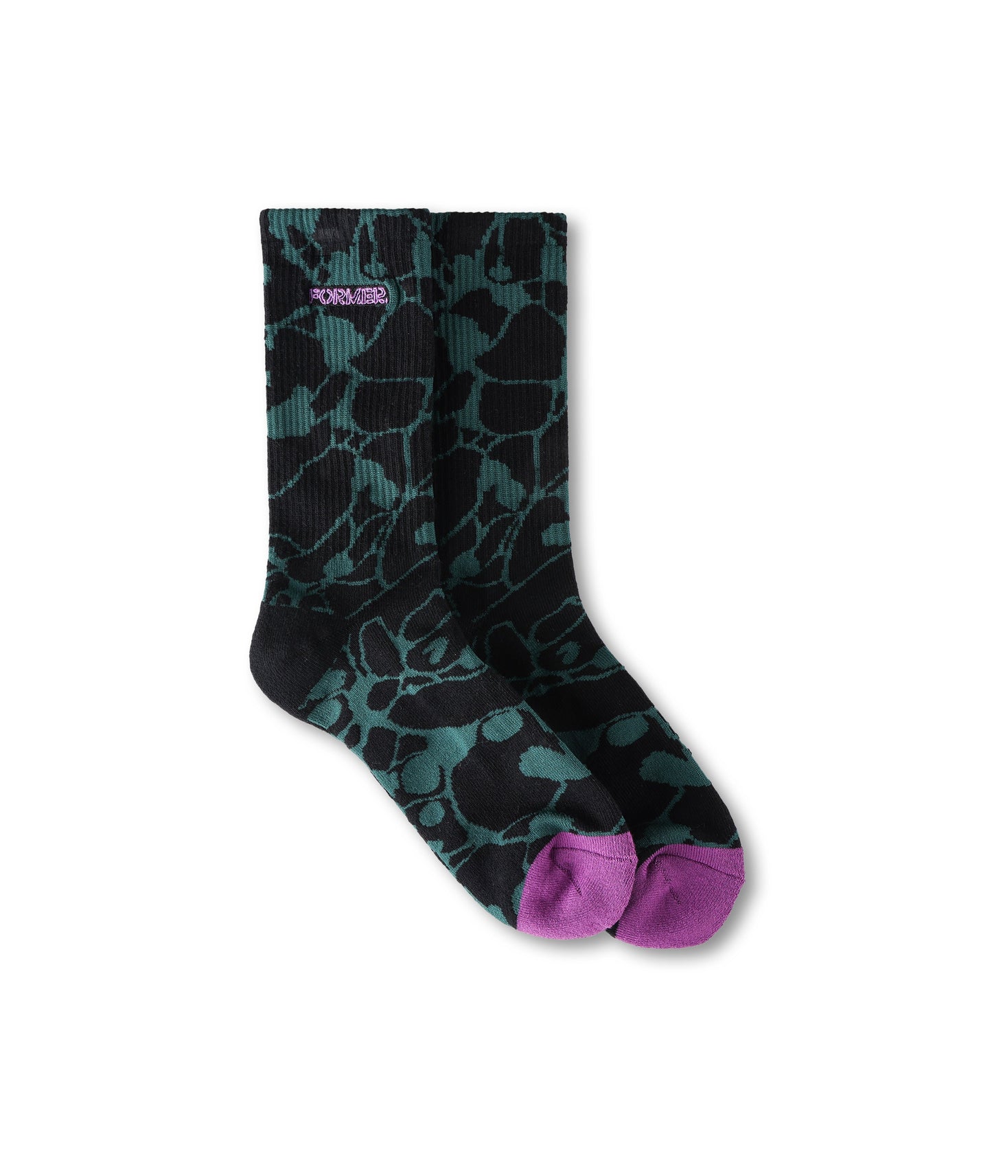 GLOBAL MIND SOCK // BLACK
