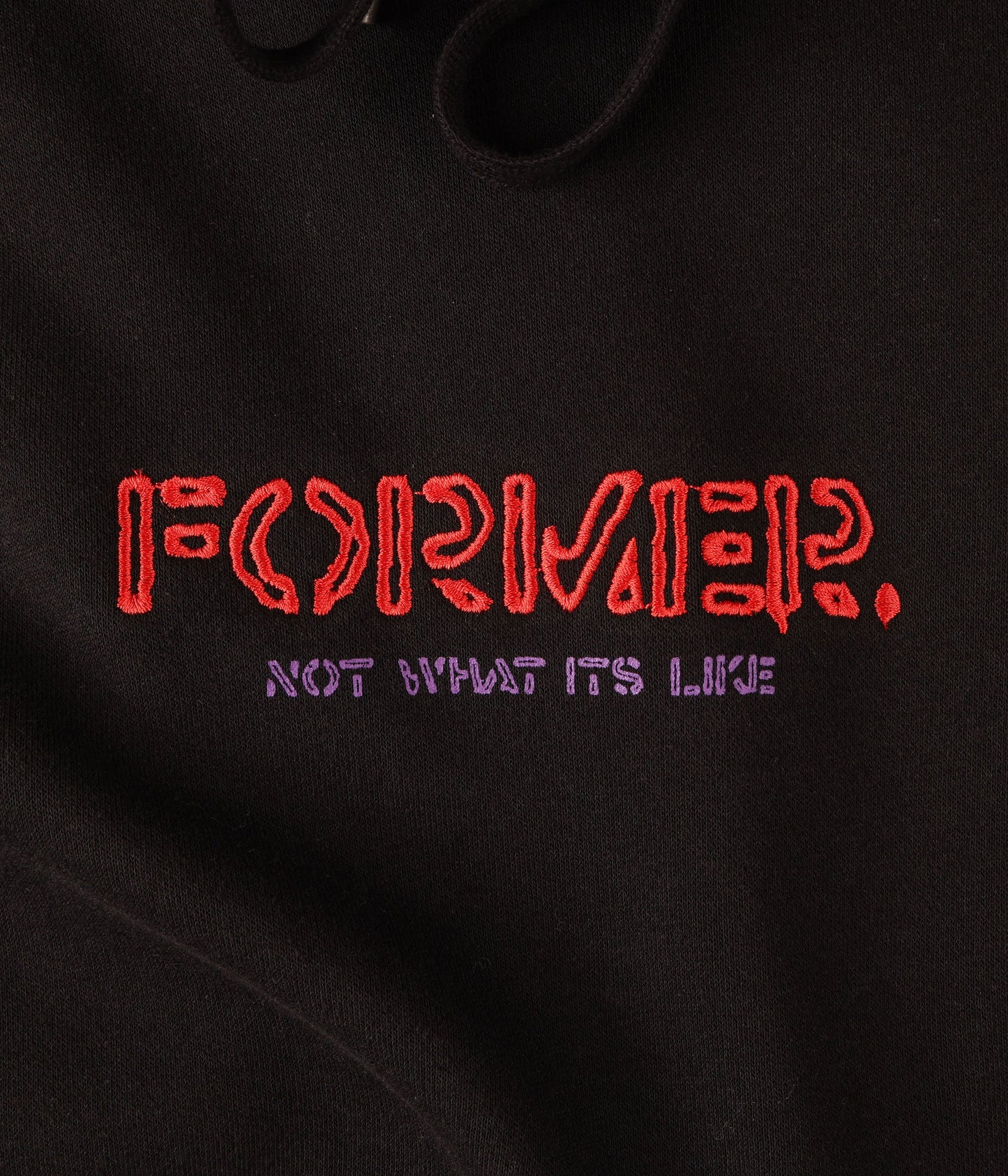 GLOBAL MIND HOOD // BLACK