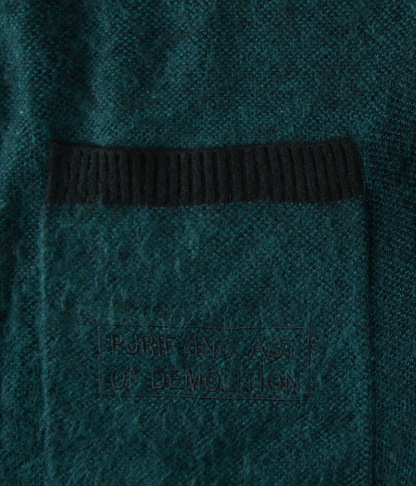 ACTION CARDIGAN // PETROL