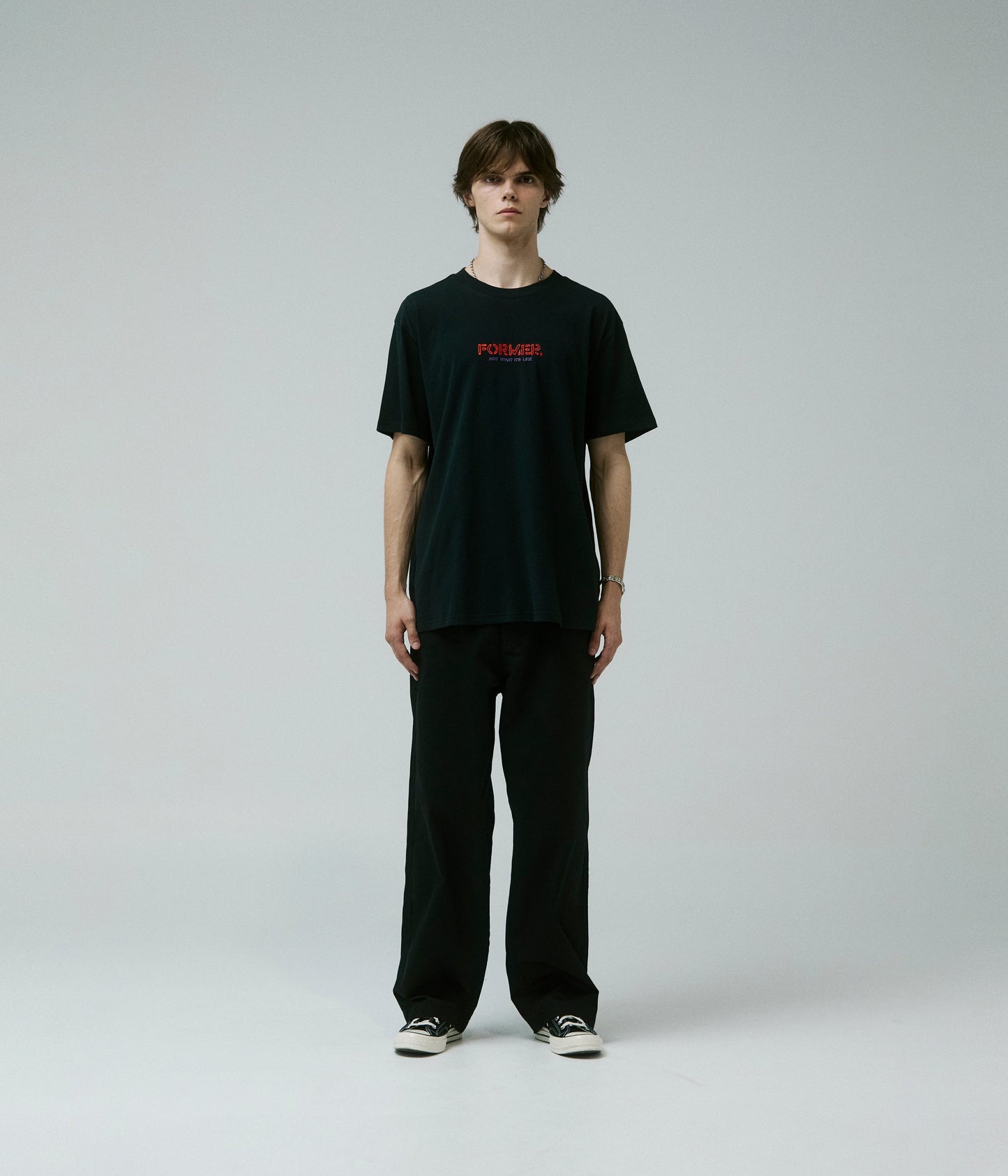 GLOBAL MIND T-SHIRT // BLACK