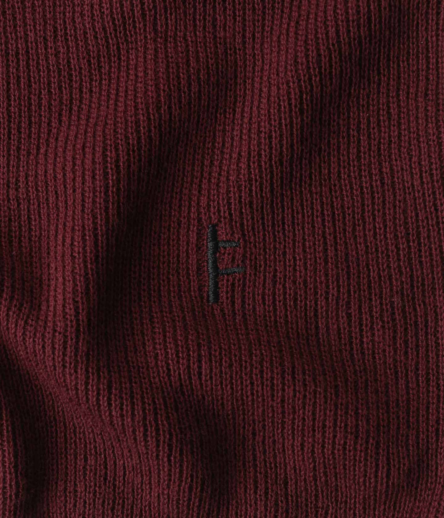 PERCEPTION OPEN COLLAR POLO // BLACK + RED