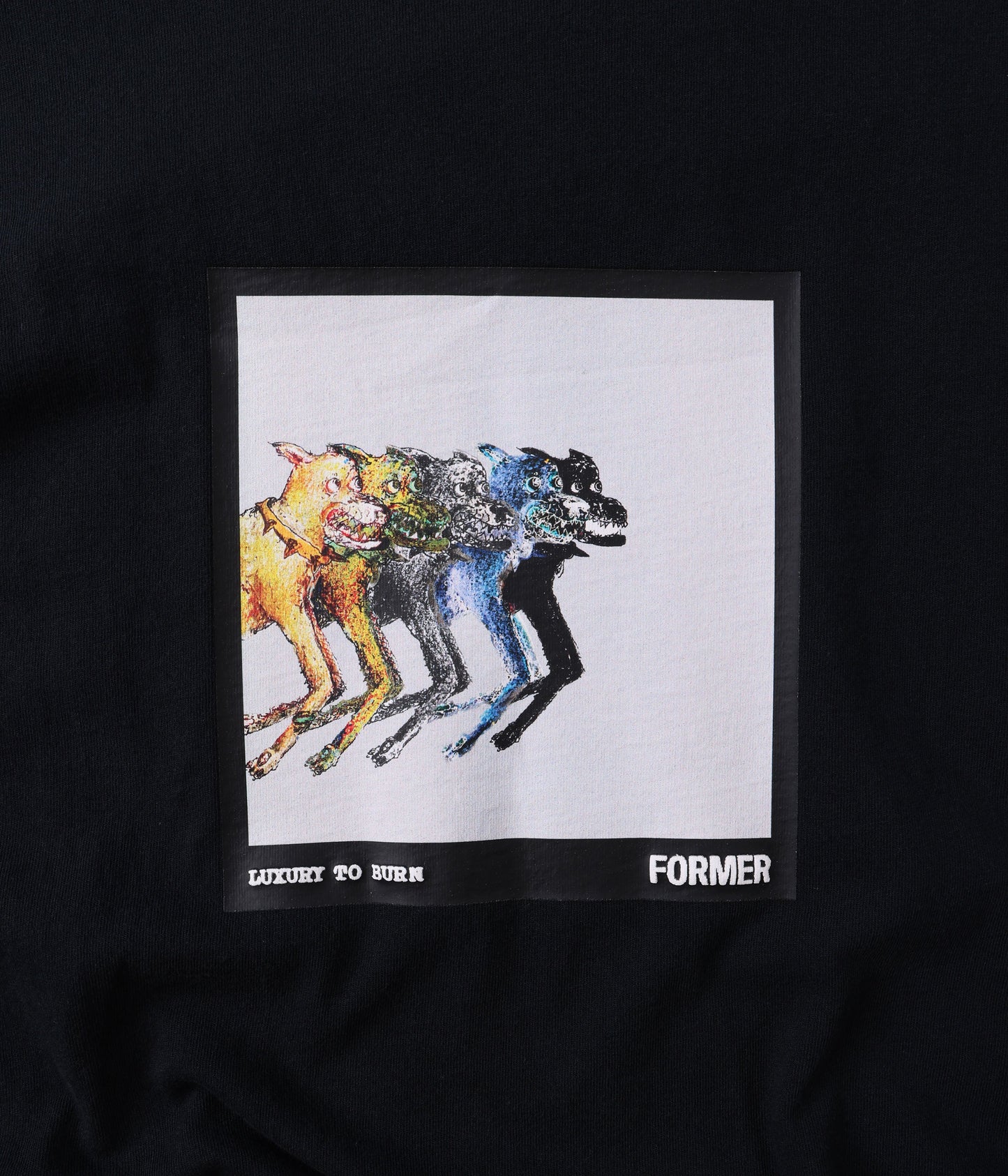 ERRATIC T-SHIRT // BLACK