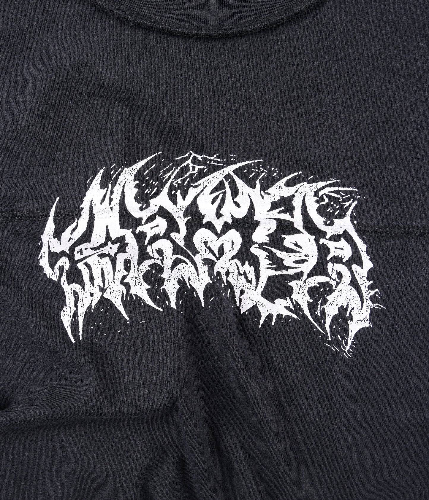 PRAISE T-SHIRT // WASHED BLACK