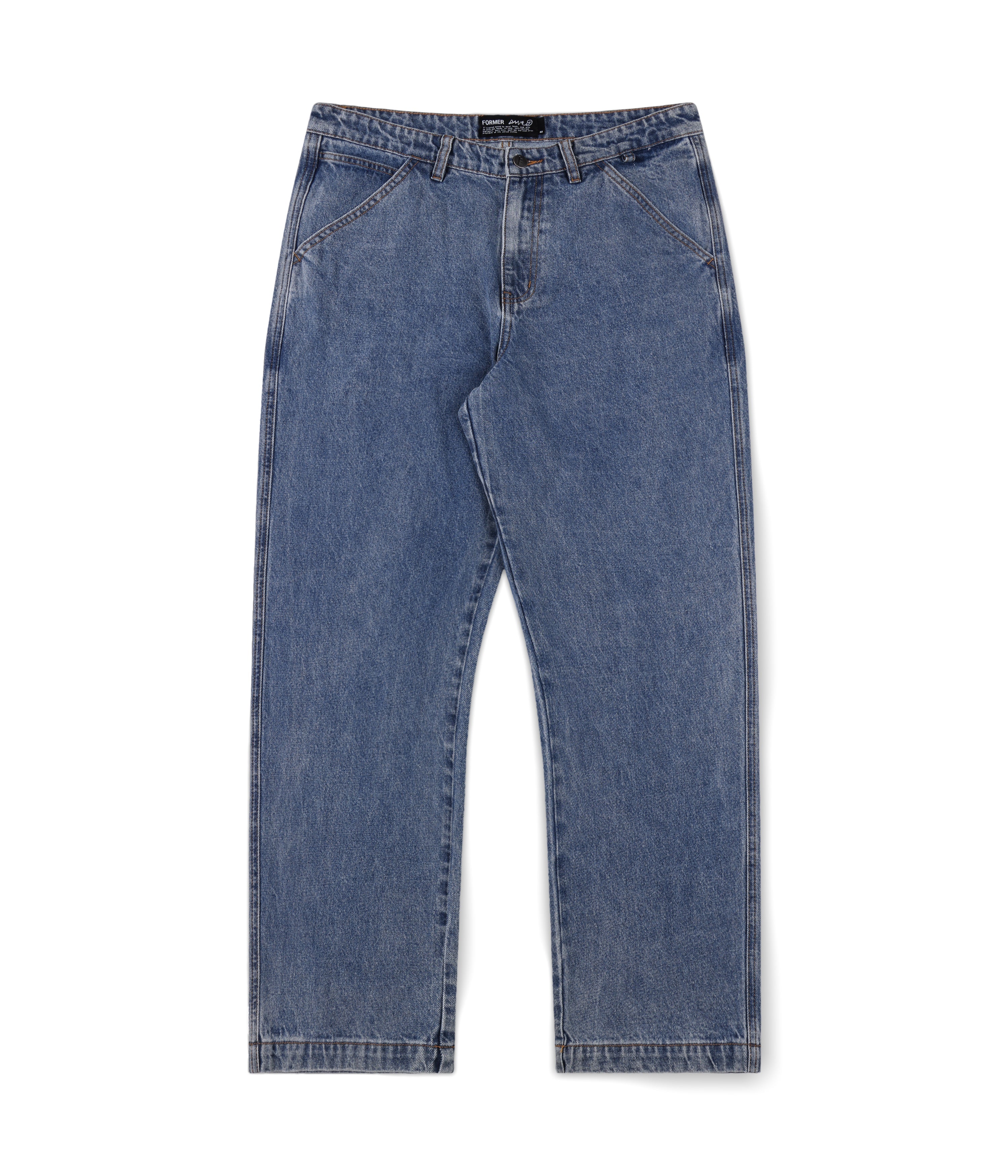 REYNOLDS DENIM PANT // MID BLUE – FORMER MERCHANDISE