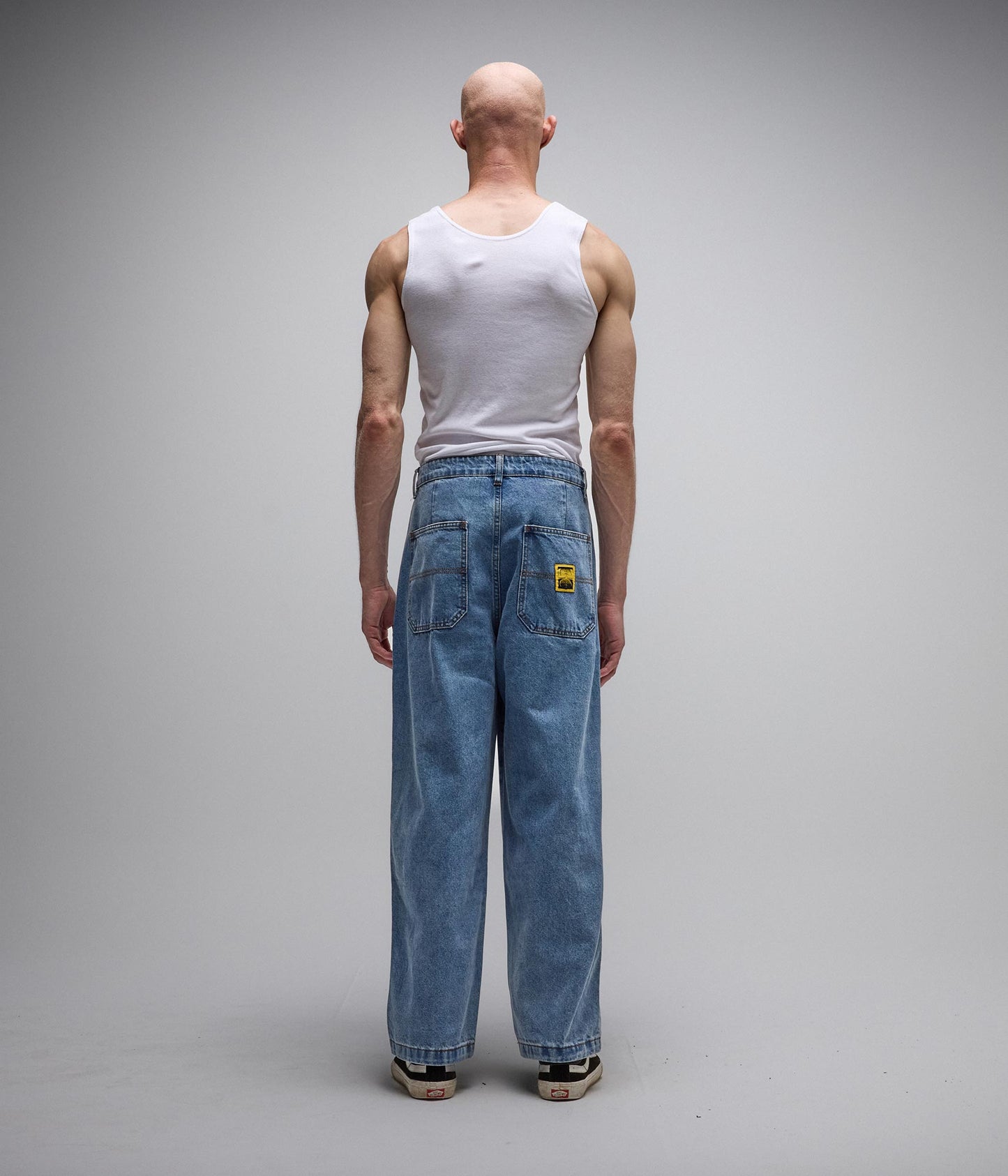REYNOLDS DENIM PANT // MID BLUE