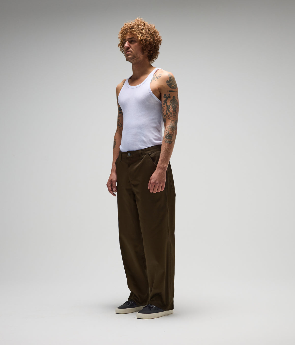 REYNOLDS WORK PANT // DEEP OLIVE