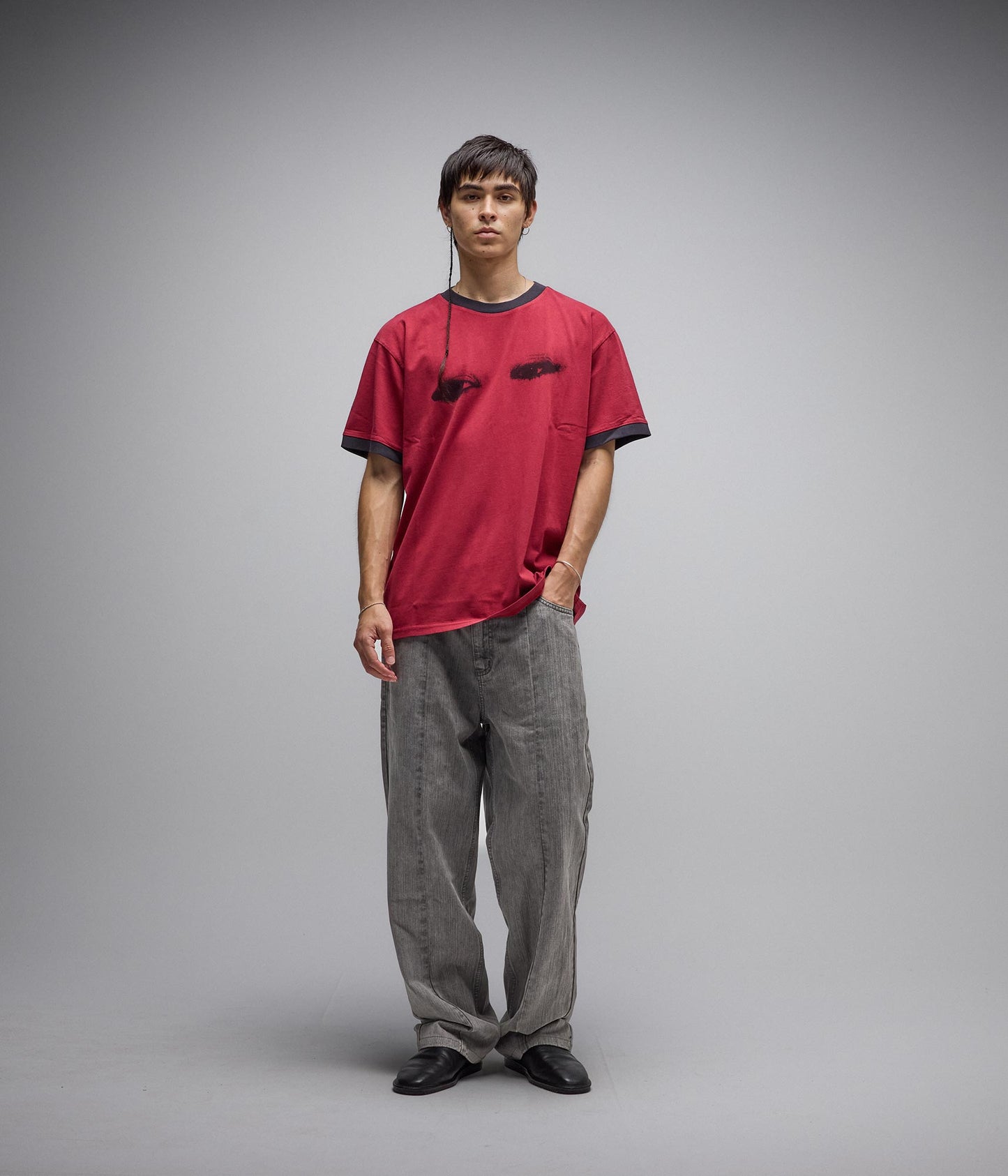 DISTEND SEAM JEAN // WASHED GREY