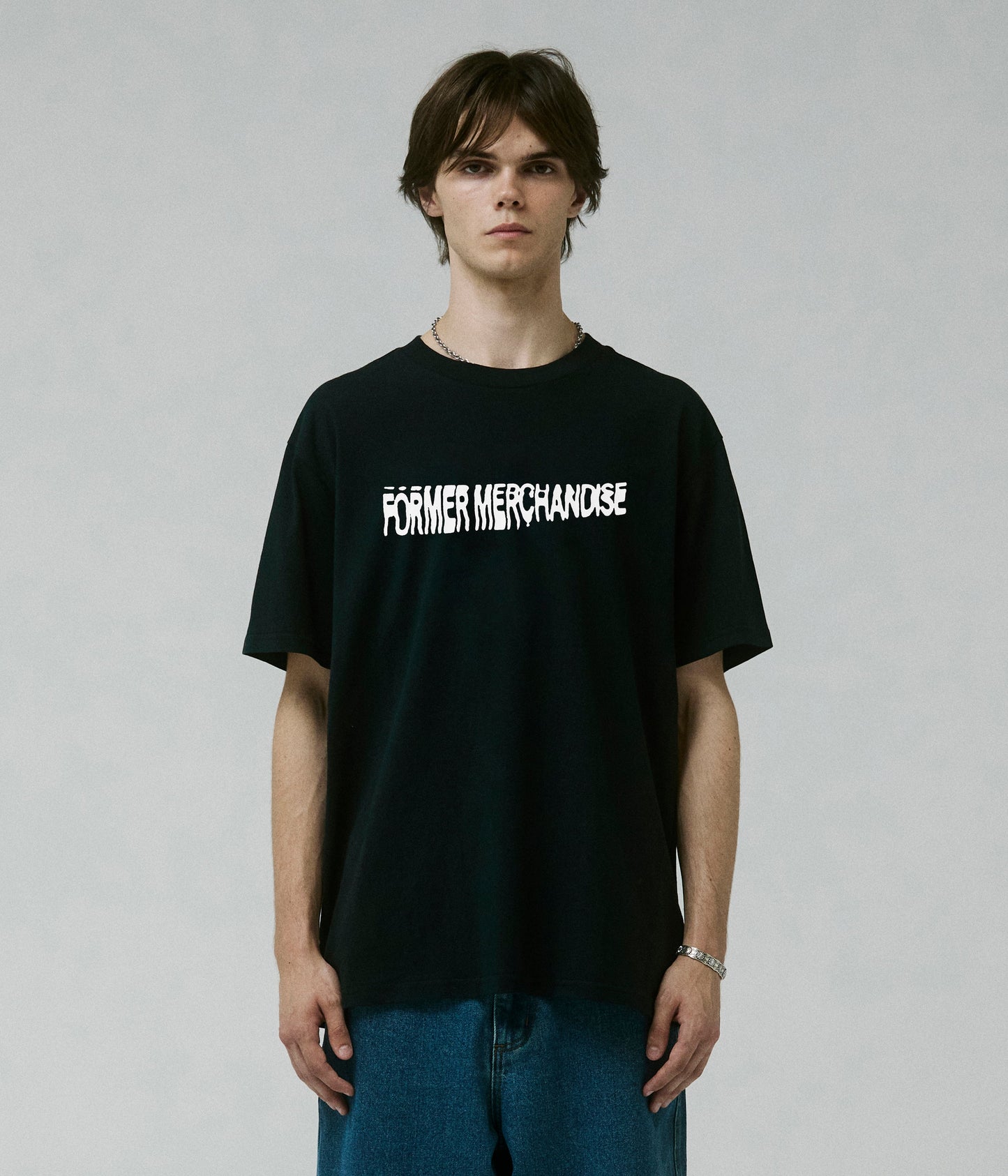 SKEWED T-SHIRT // BLACK