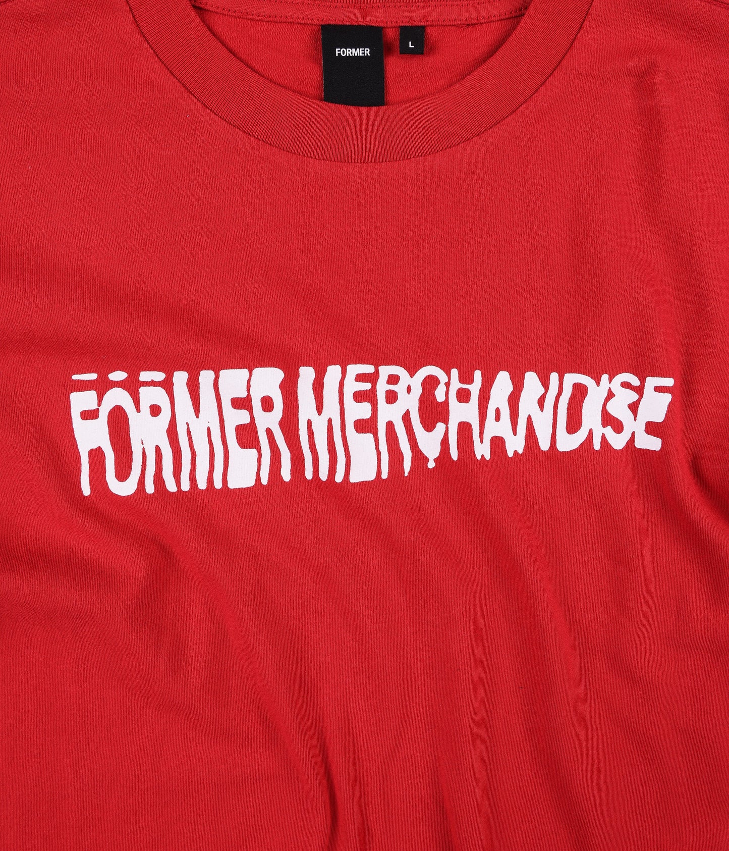 SKEWED T-SHIRT // RED