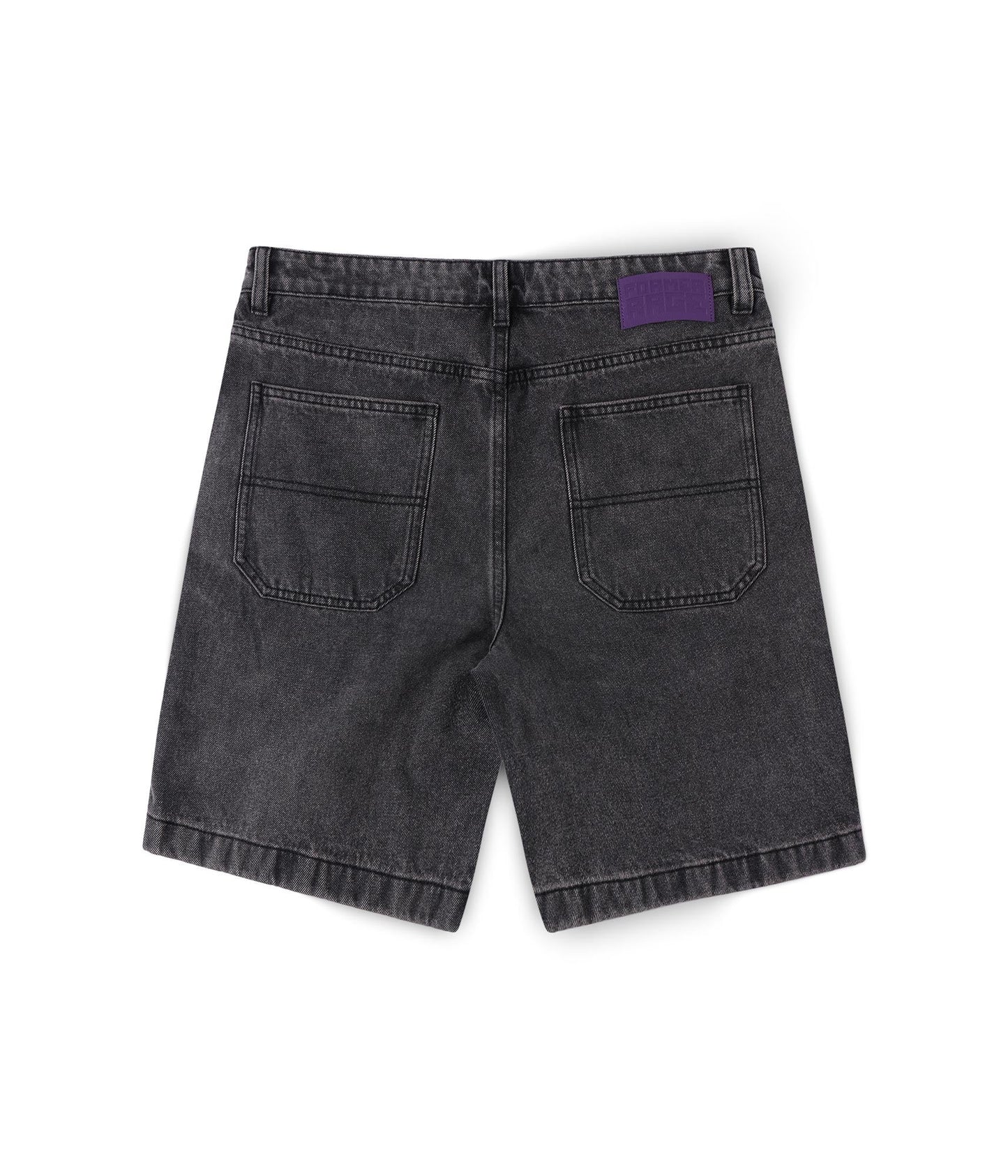 FORMER Studded Denim 21" Walkshort in Washed Black - FORMER x RAGE Collection