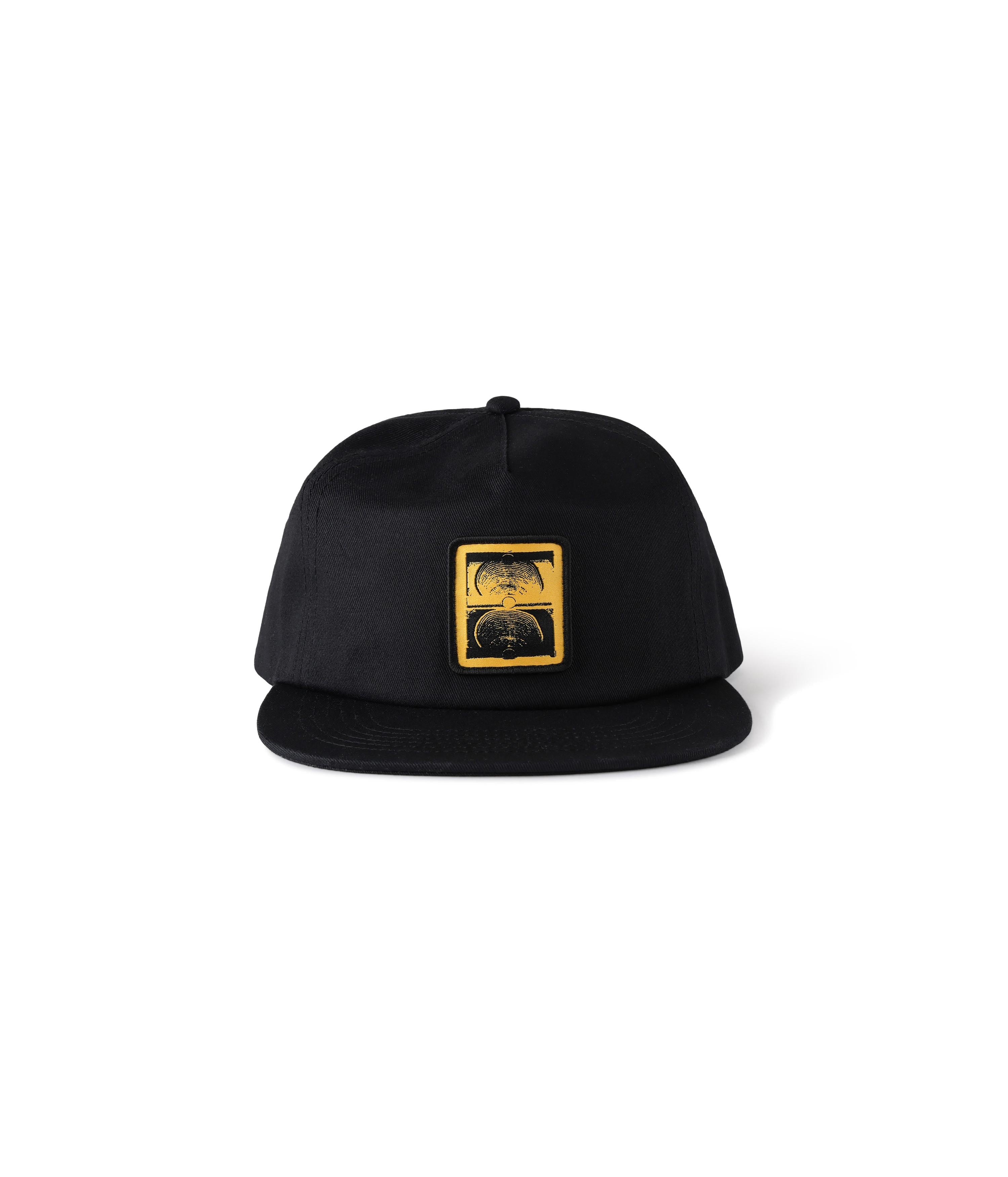 CRUX PATCH CAP // BLACK YELLOW – FORMER MERCHANDISE