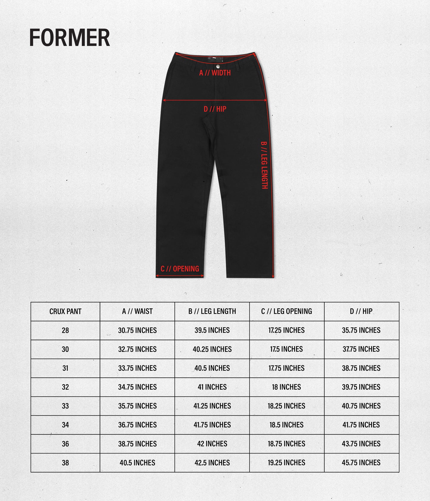 CRUX PANT // CHOC