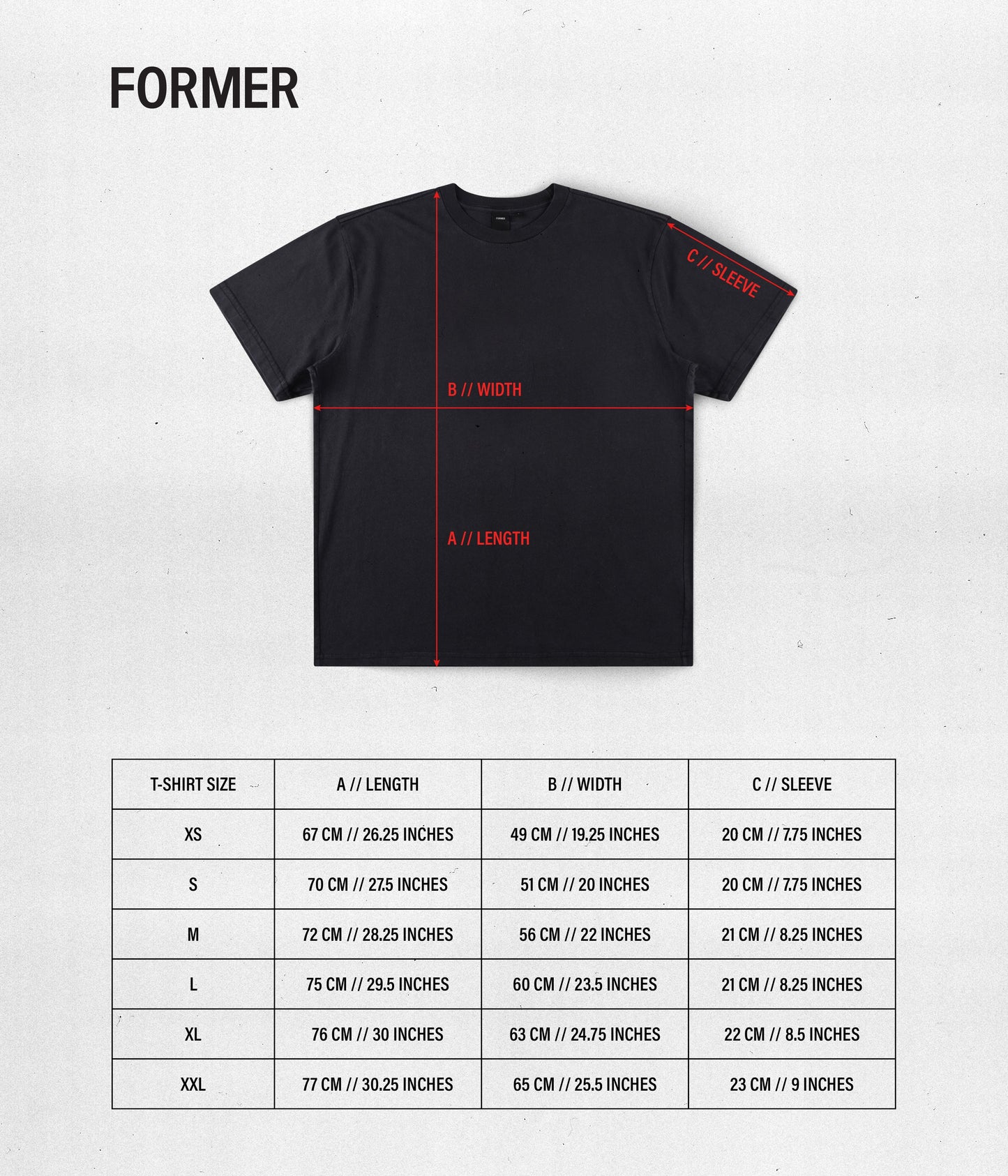 COMBUSTIBLE T-SHIRT // OYSTER