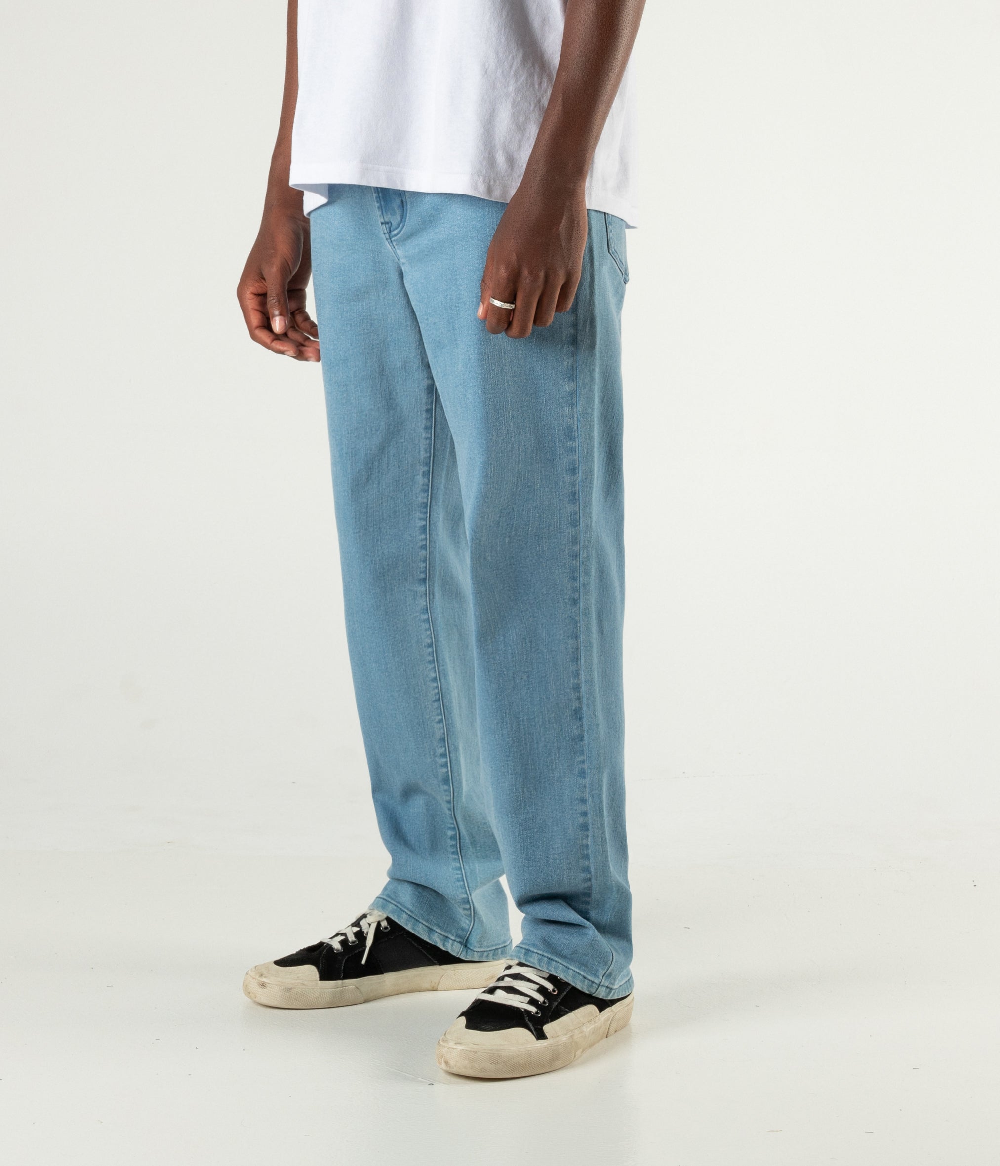 Regular Blue Fade Denim Jeans