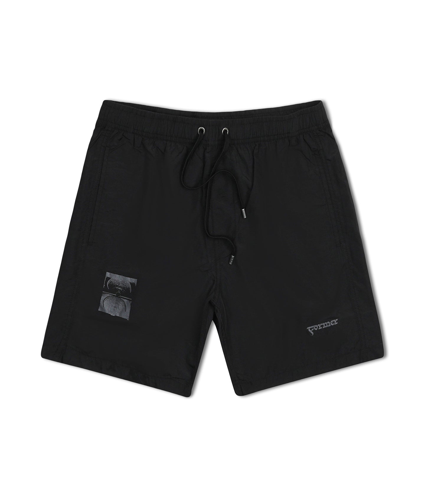 【604SERVICE】 ONYX SWEATSHORTS IN WASHED BLACK 604SERVICE Onyx Sweatshorts - Washed Black | International Store