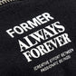 ALWAYS FOREVER PENCIL BAG // BLACK