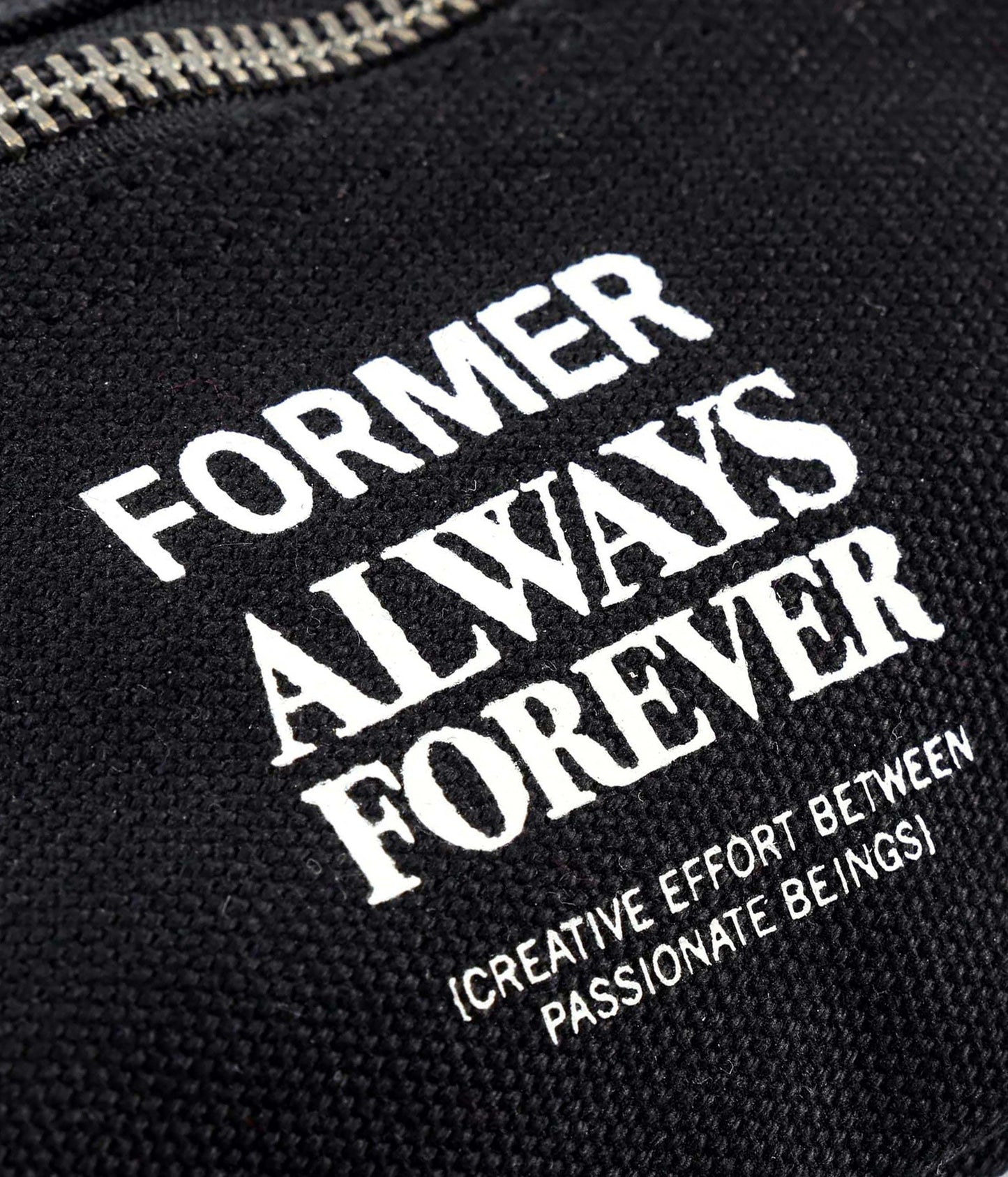 ALWAYS FOREVER PENCIL BAG // BLACK