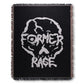 FORMER Skullz Throw Blanket in Black - FORMER x RAGE Collection