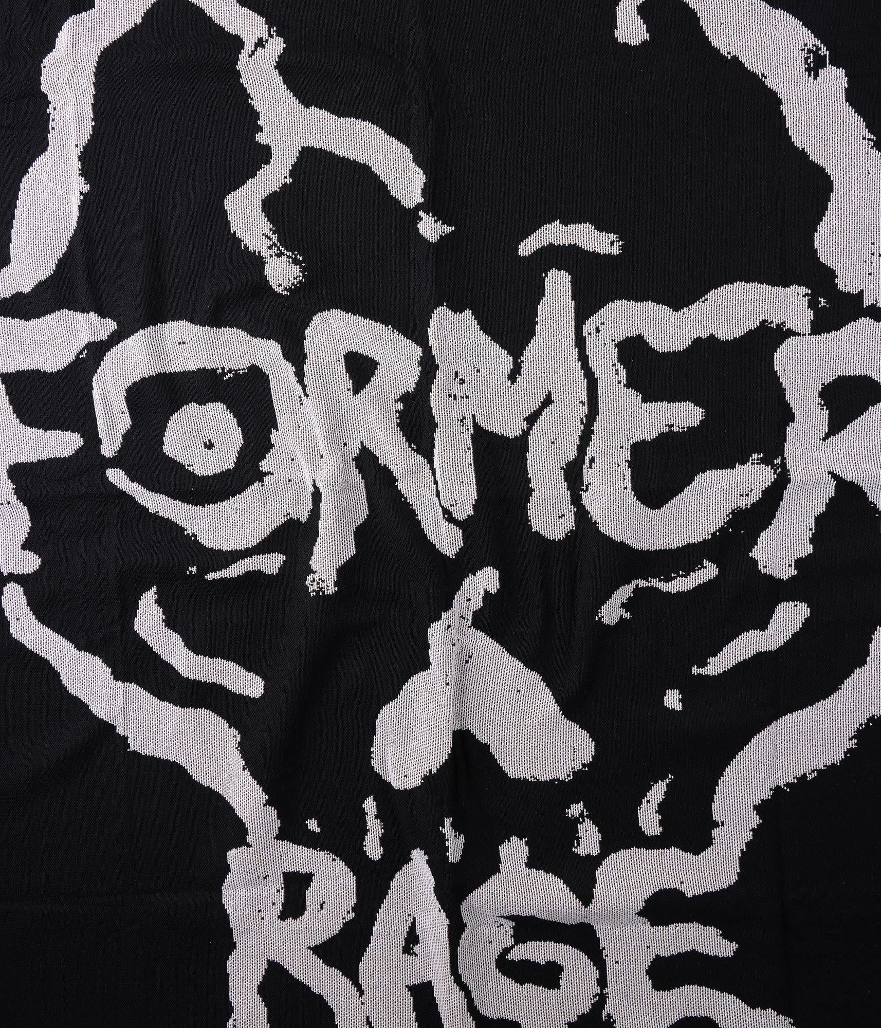 FORMER Skullz Throw Blanket in Black - FORMER x RAGE Collection