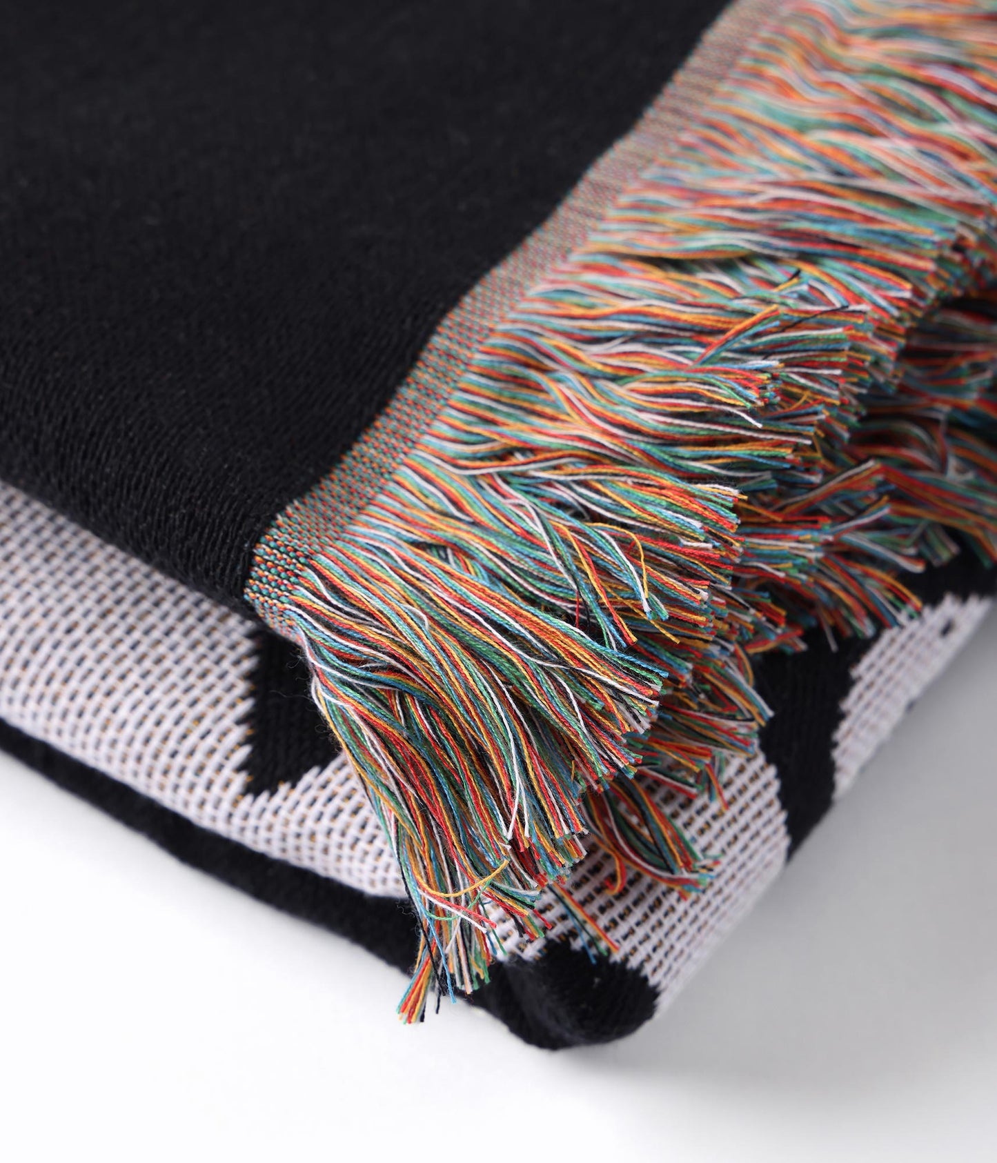 FORMER Skullz Throw Blanket in Black - FORMER x RAGE Collection