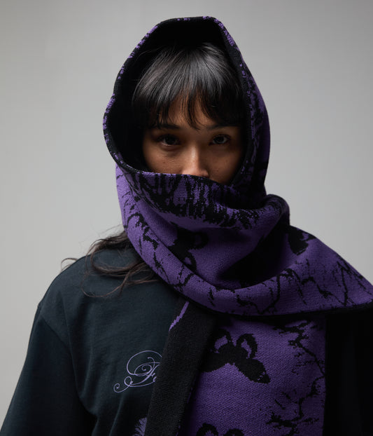 ILLUSION SCARF // BLACK