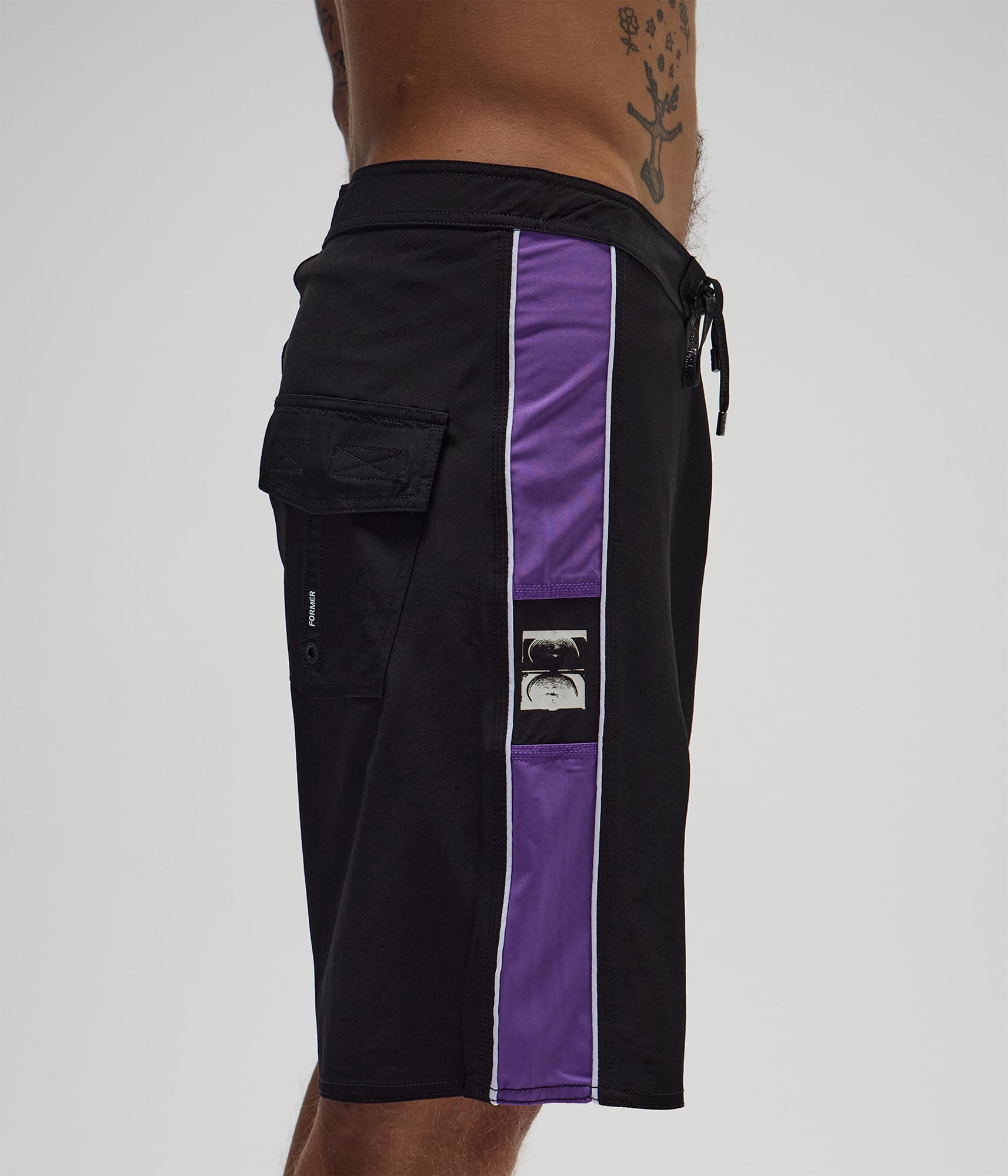 FORMER Team 20" Trunk in Black / Purple - FORMER x RAGE Collection