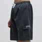 SWANS CARGO 21" SWIM TRUNK // BLACK
