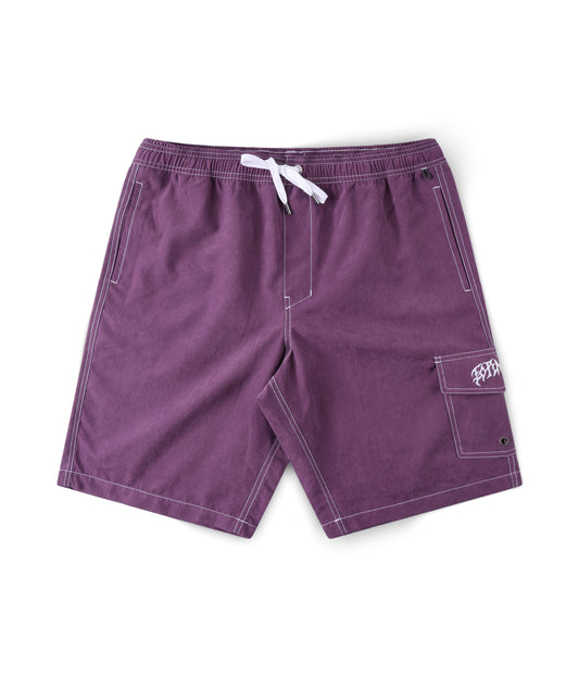 SWANS CARGO 21" SWIM TRUNK // WASHED PURPLE