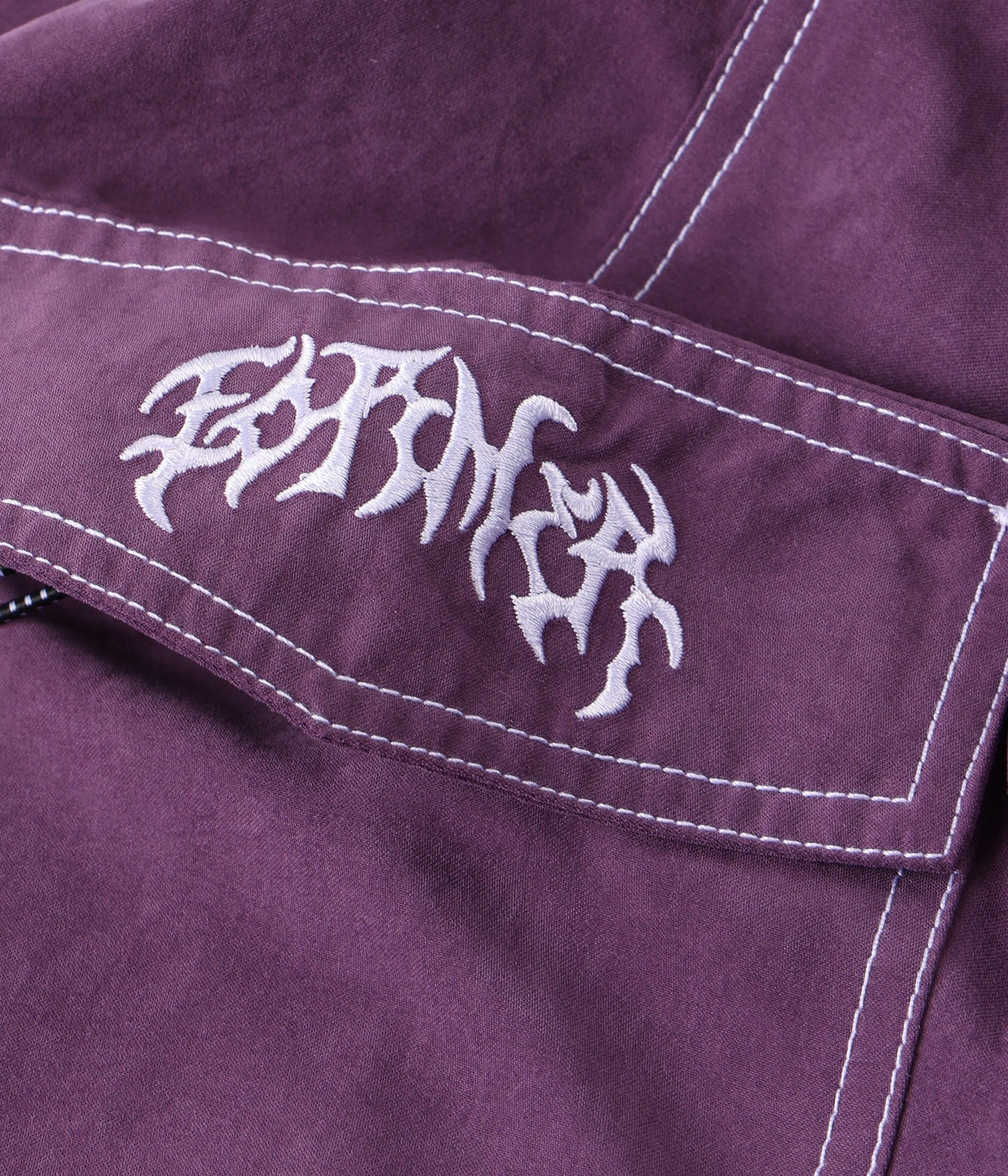 SWANS CARGO 21" SWIM TRUNK // WASHED PURPLE