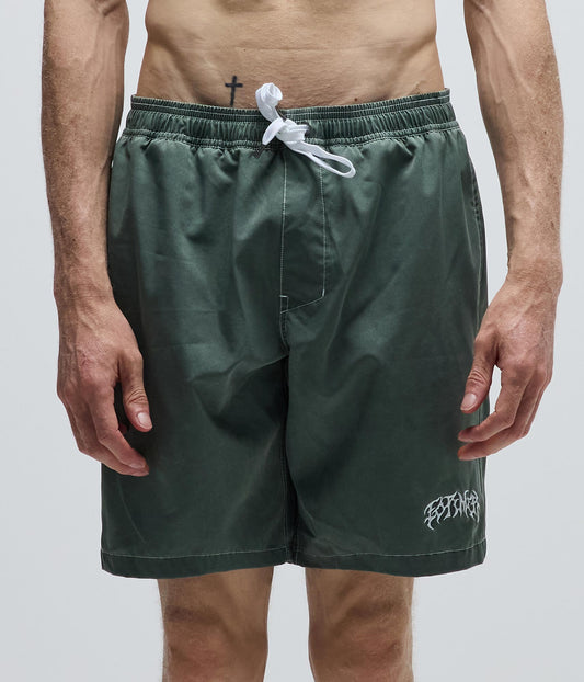 SWANS PUNCTURE 18" SWIM SHORT // PINE
