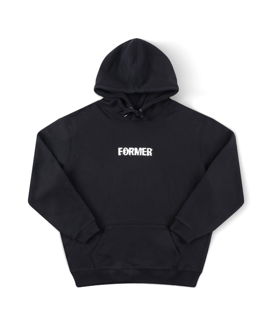 LEGACY LABYRINTH HOOD // BLACK