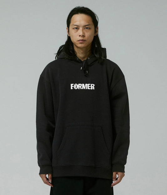 LEGACY LABYRINTH HOOD // BLACK