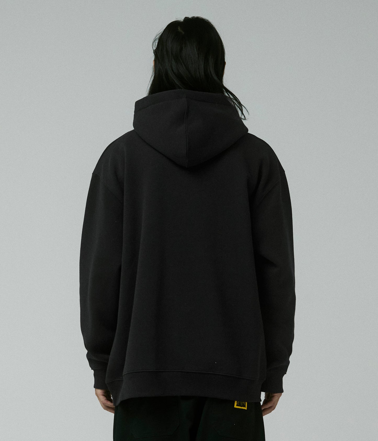 LEGACY LABYRINTH HOOD // BLACK