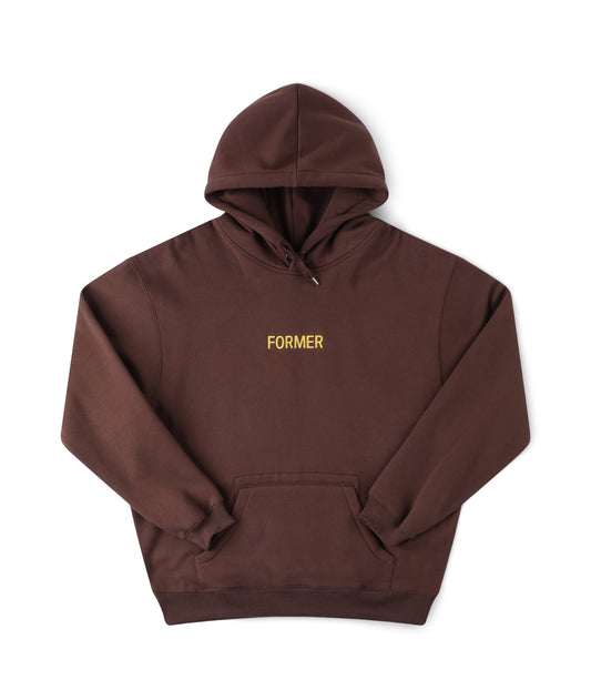 LEGACY EMB HOOD // BROWN