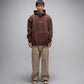 LEGACY EMB HOOD // BROWN