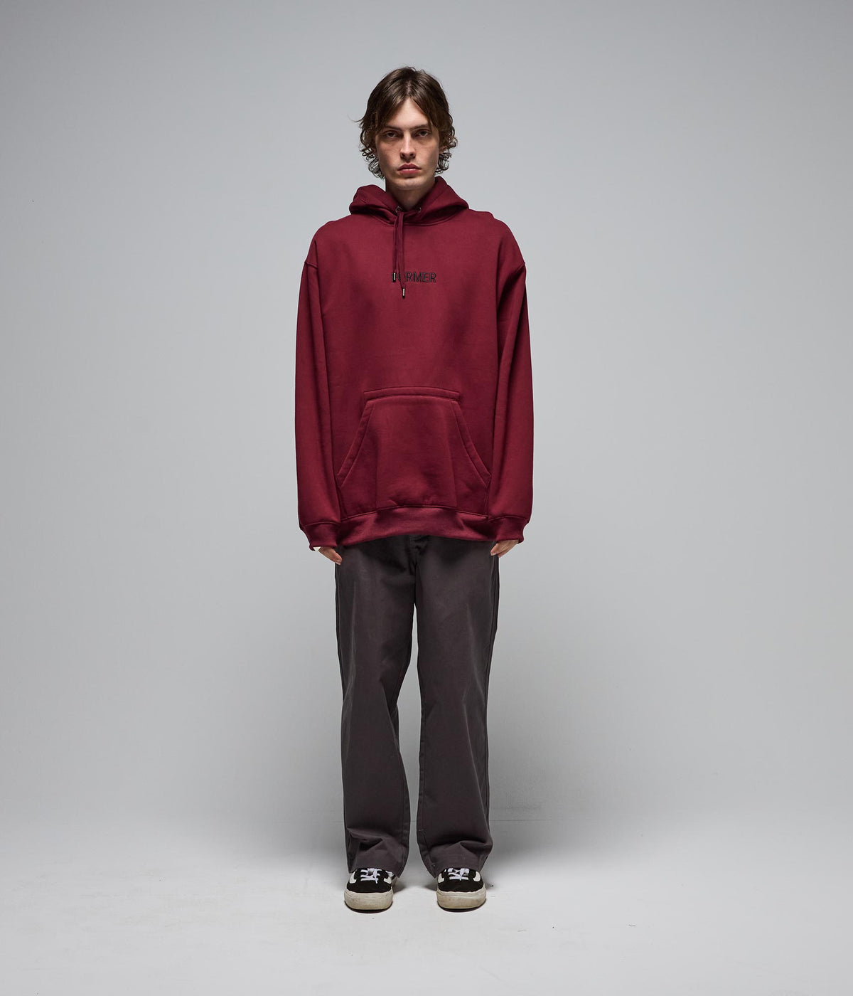 FORMER Legacy Emb Hood in Crimson - Origin Collection