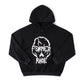FORMER Skullz Boxy Heavy Hood in Merch Black - FORMER x RAGE Collection
